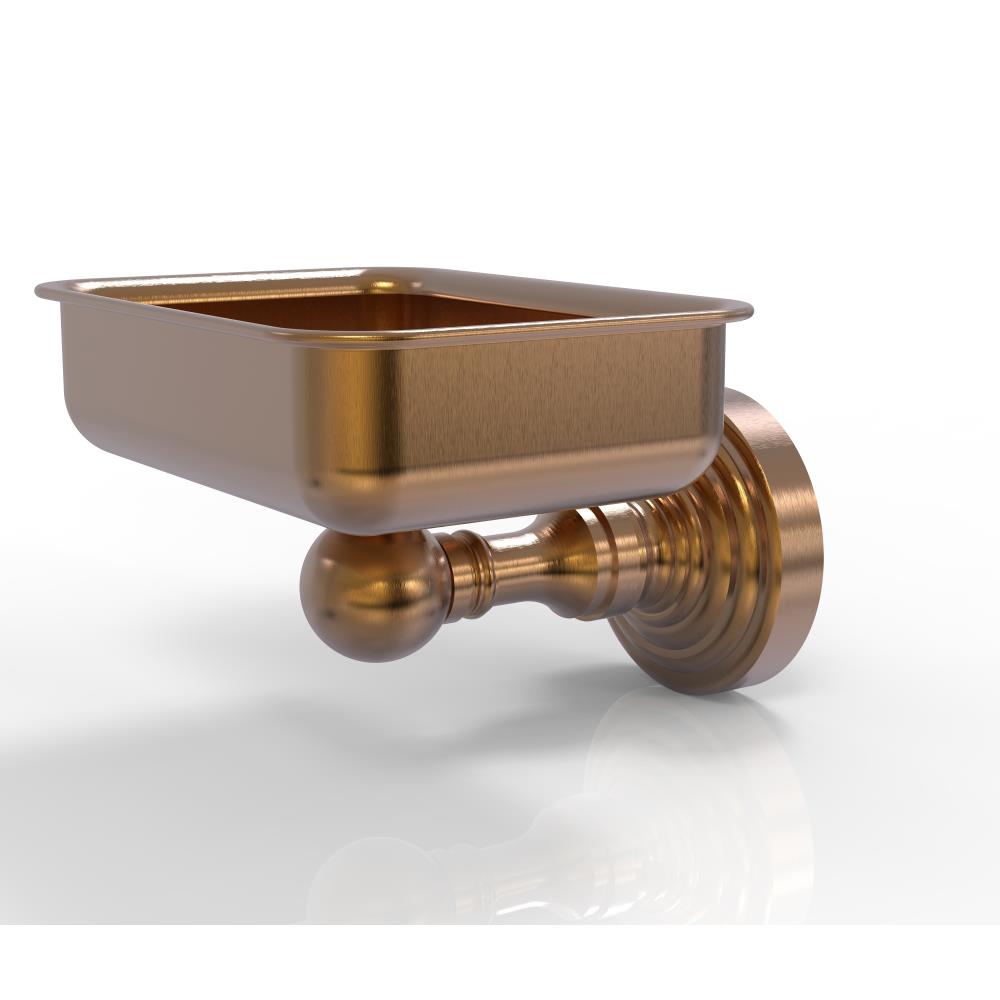 Allied Brass WP-32-BBR Waverly Place Brushed Bronze Brass Soap Dish