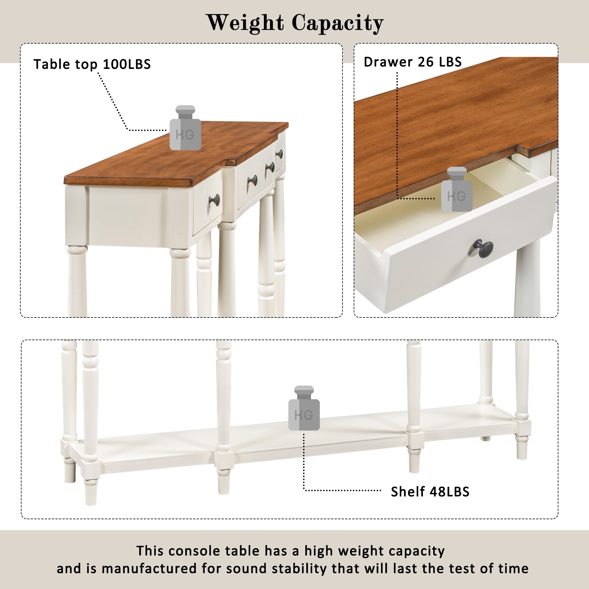 CASAINC BH-500AAK Console-Sofa-Tables - View #8