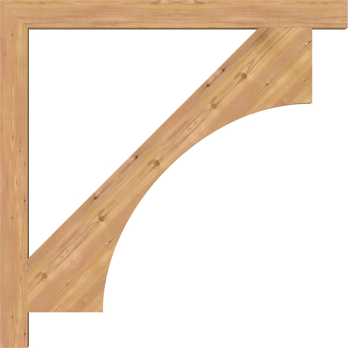 Ekena Millwork BKT04X44X44WTL05SWR Exterior-Brackets-Braces - View #3