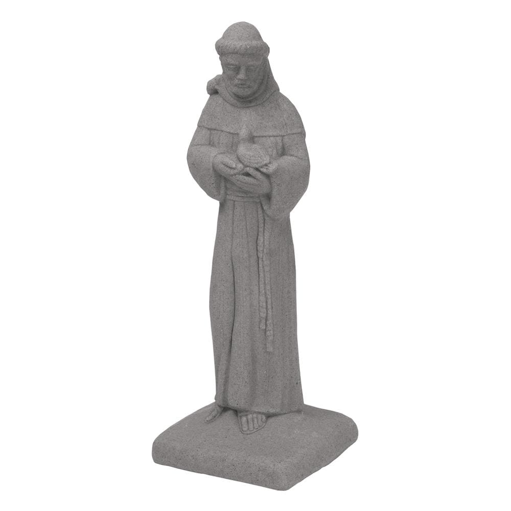 EMSCO GROUP 2231-1 28.5-Inches H x 10.75-Inches W Gray Religion Garden Statue