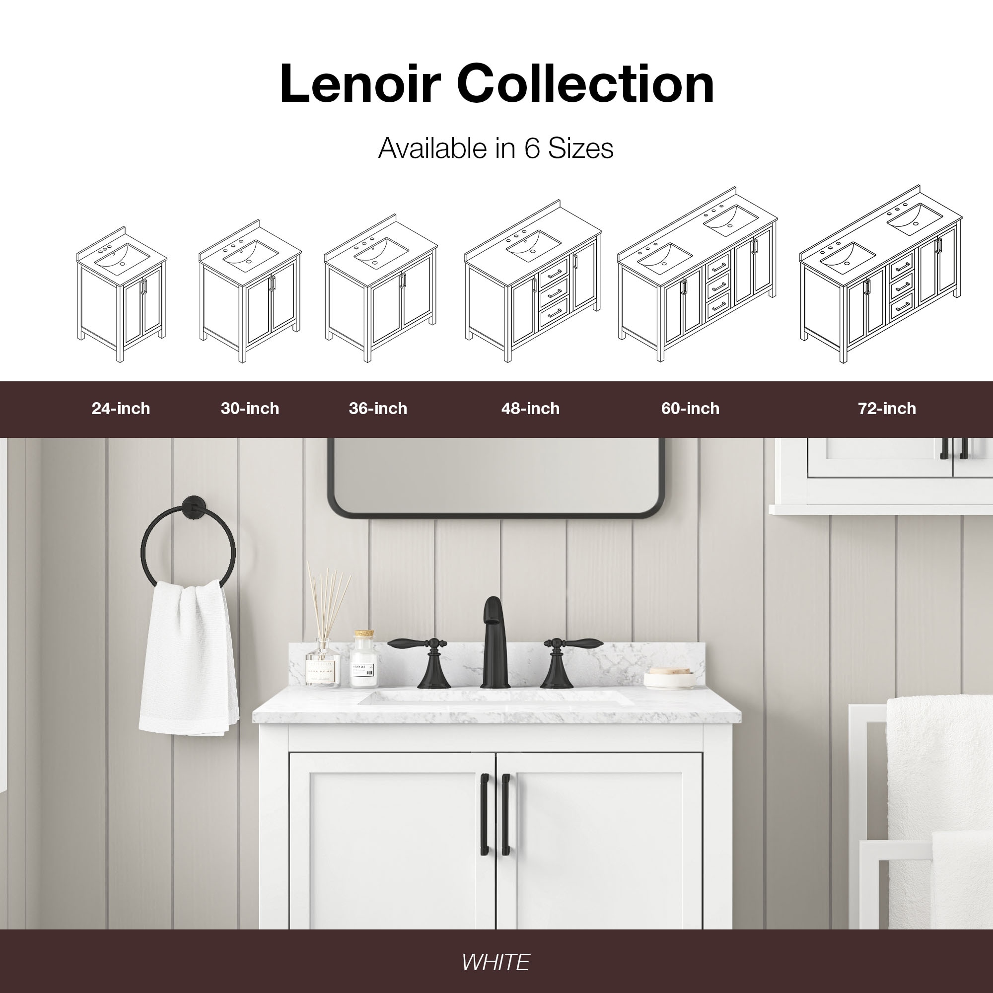 allen + roth LENOIR 30W Bath-Vanity-Combo - View #13