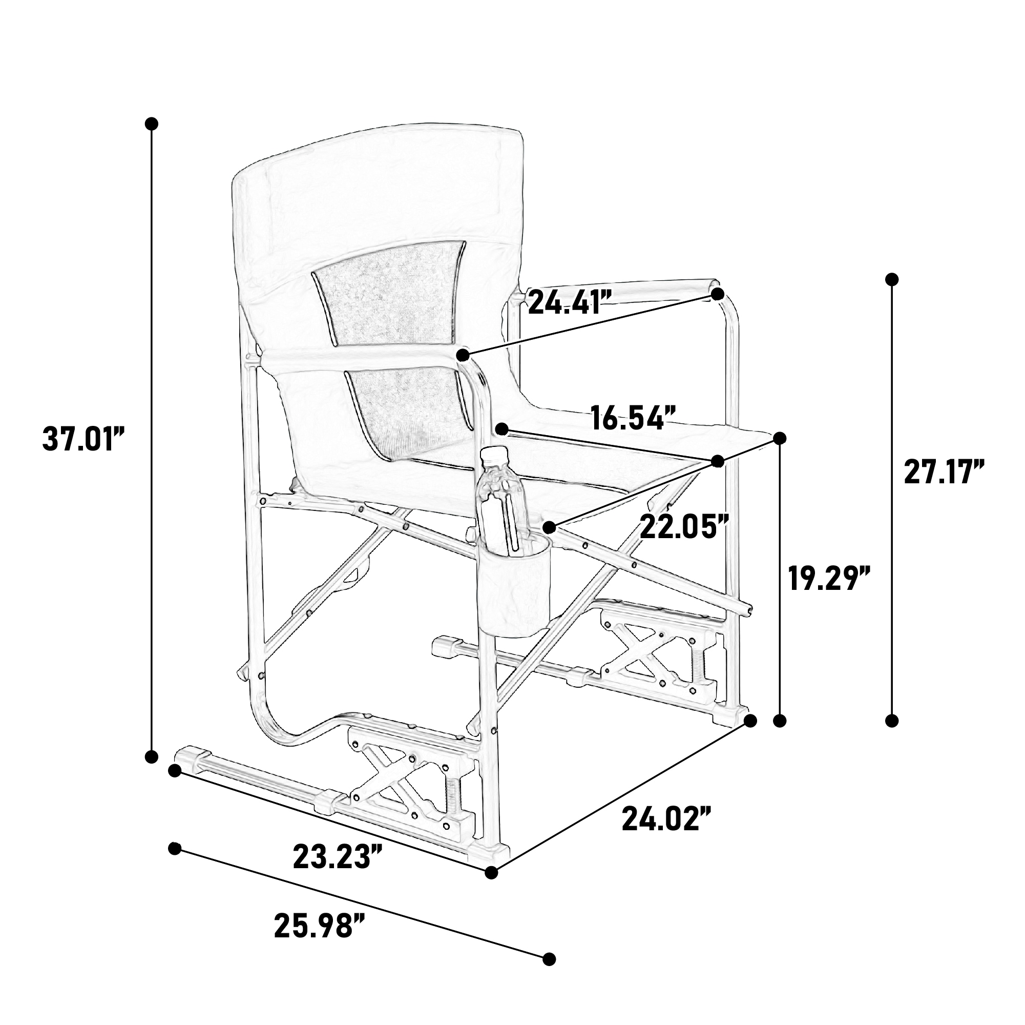 LOVMOR SF-Y-W640P224433 Beach-Camping-Chairs - View #2