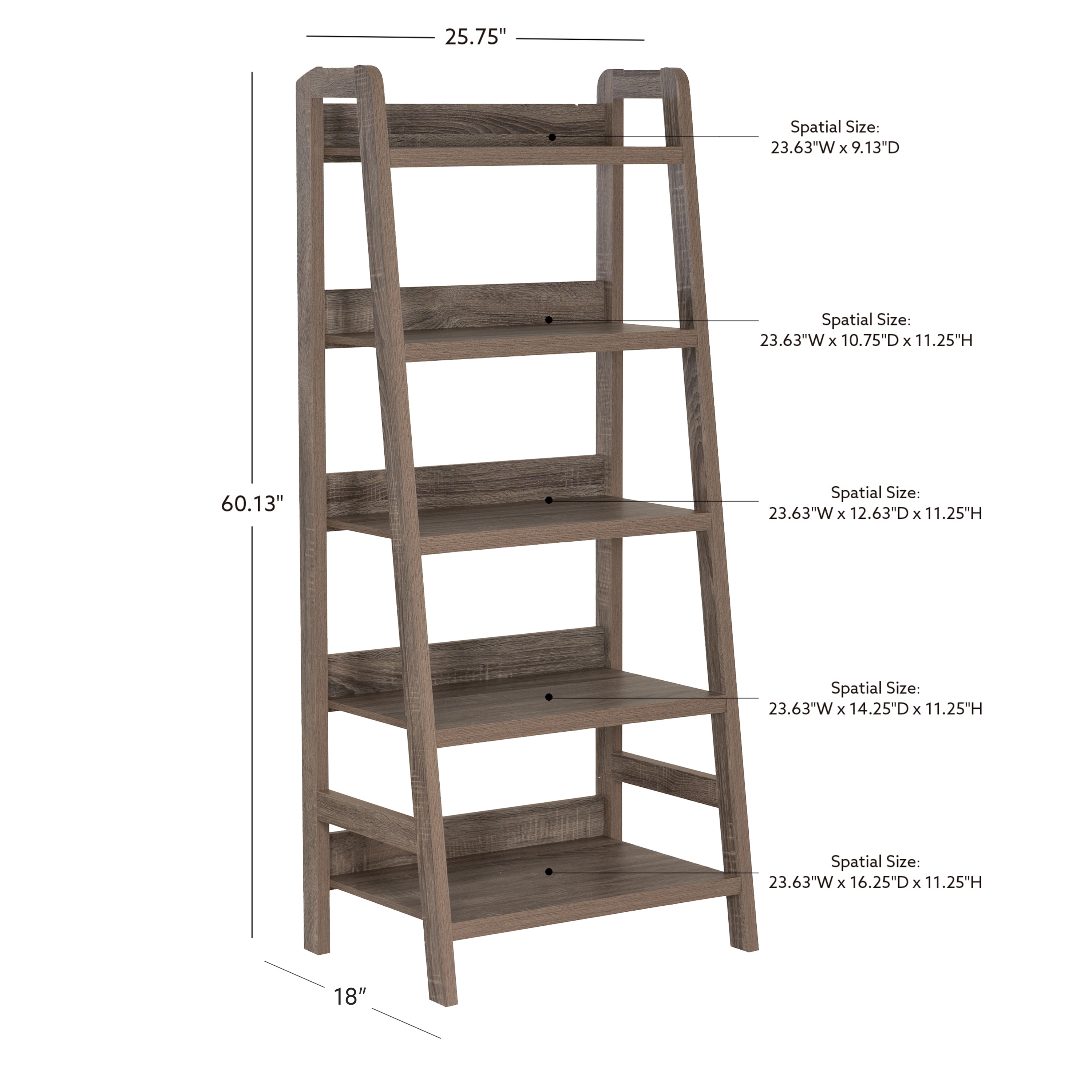 Linon 69336GRY01U bookcases - View #11