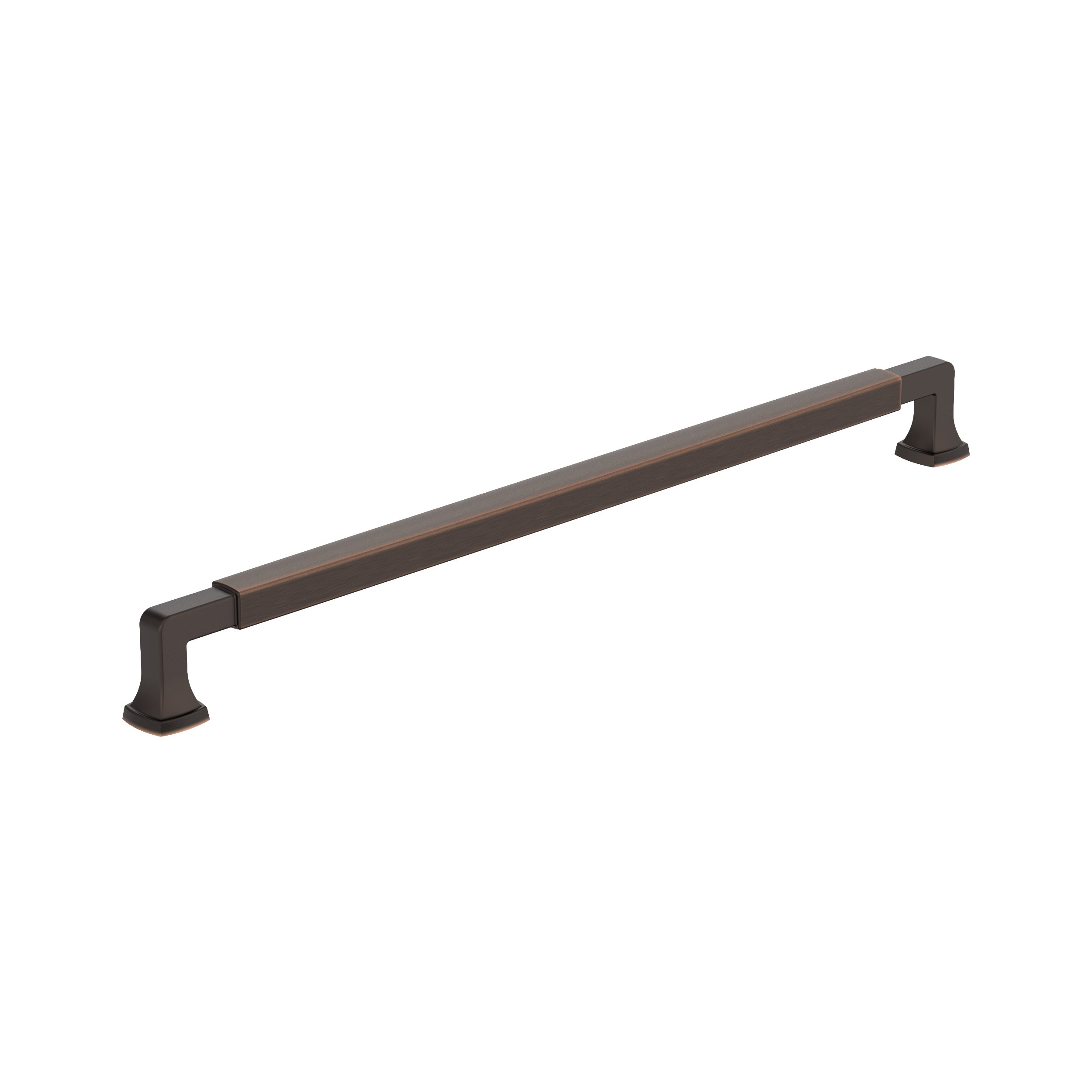 Amerock Bar Pulls 12-5/8-in Center to Center Black Bronze Cylindrical Bar  Drawer Pulls