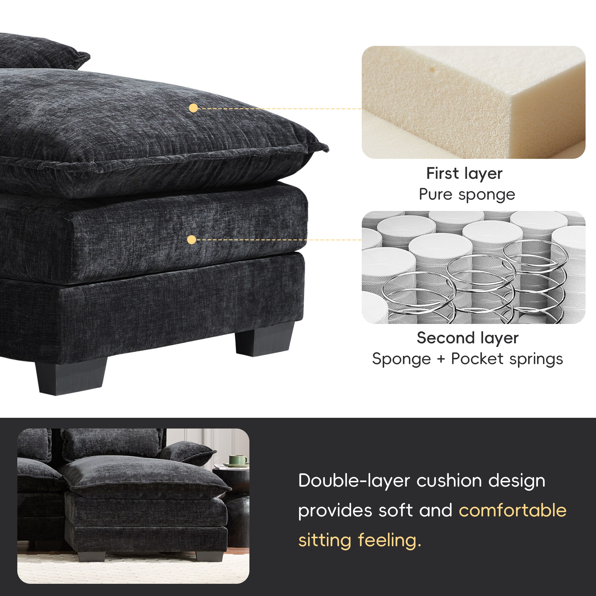 JIMSMAISON JMGTSO16B Sofas-Loveseats - View #4