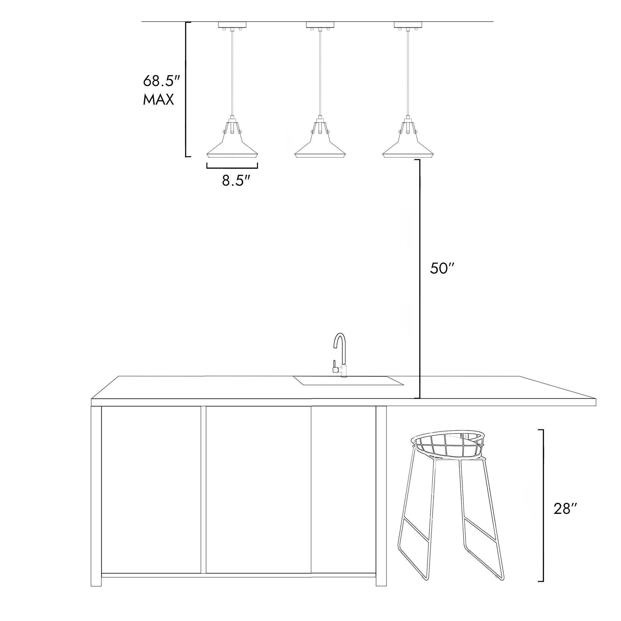 ZEVNI L3UY2IRRW934PSM8 Pendant-Lights - View #7