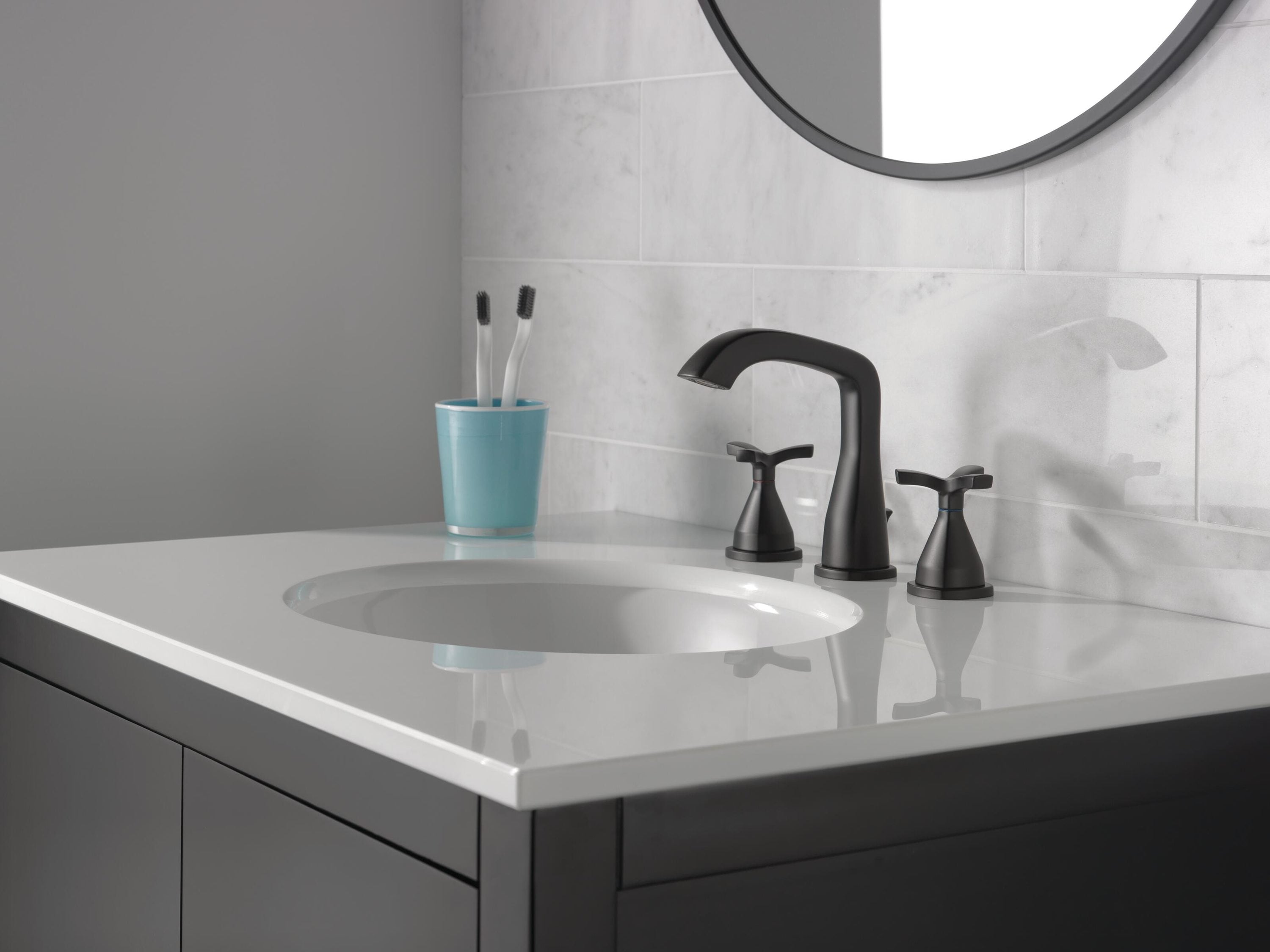 Delta 357766-BLMPU-DST Lavatory-Faucets - View #8