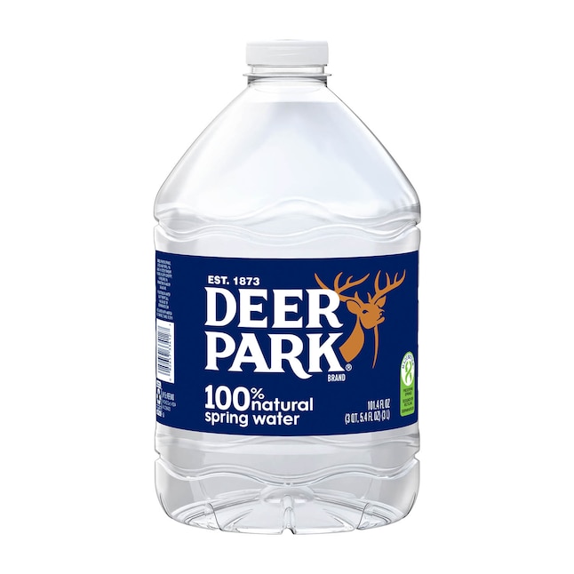 Deer Park 101.4-fl oz Spring Bottled Water in the Water department at
