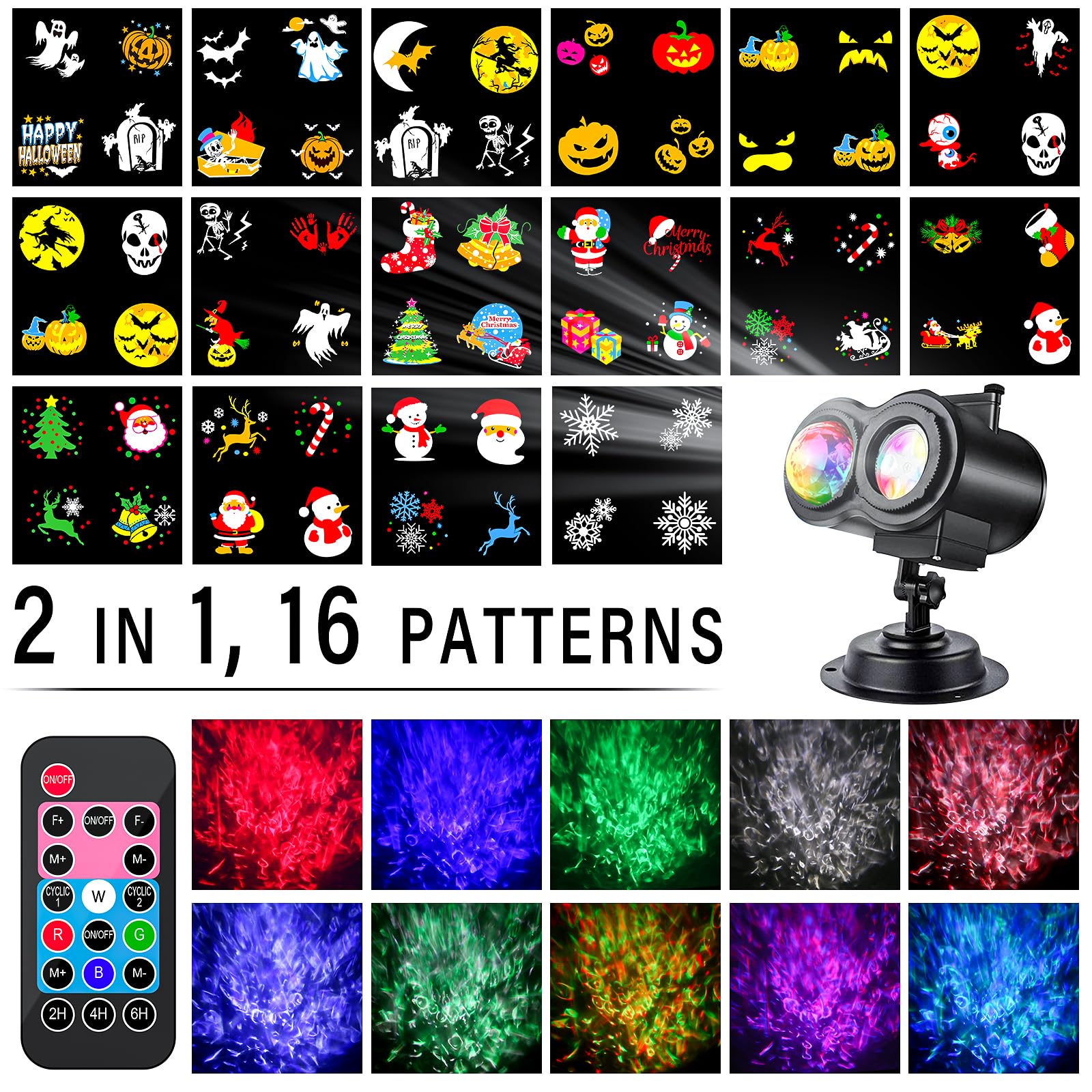 Vrbgify LVG0805V066 Christmas-Light-Show-Projectors - View #2