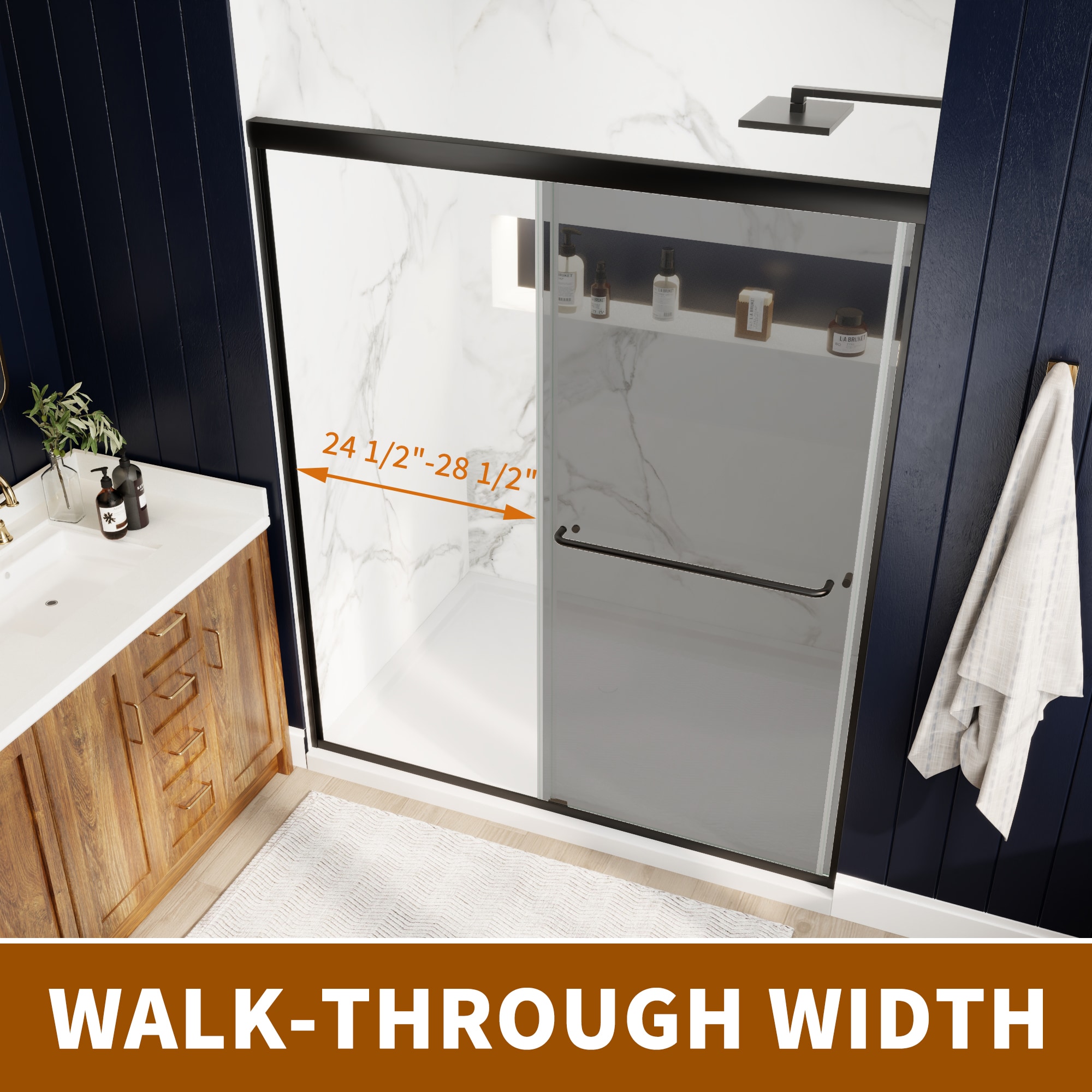 AAZJ JDZ-234AAA Shower-Doors - View #4