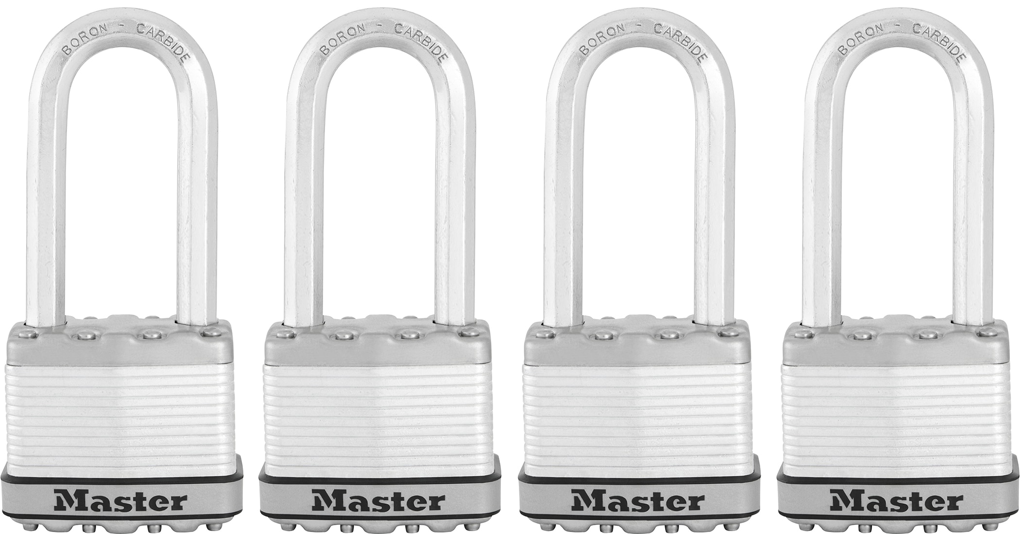 Master Lock Heavy Duty Outdoor Shrouded Padlock with Key, 2-3/4 in