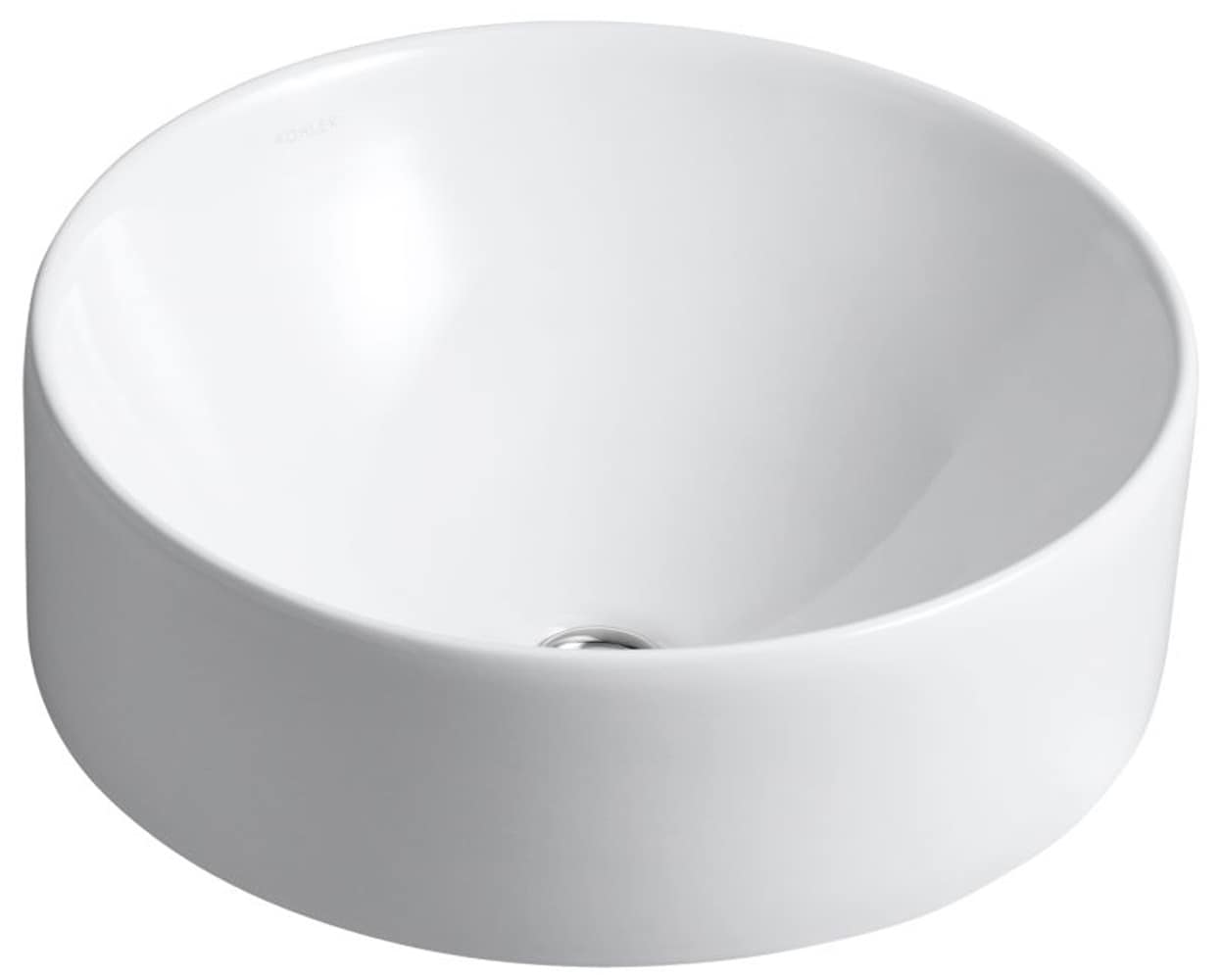 Vox Collection K-14800-0 16.50"" x 16.50"" x 8"" Vessel Bathroom Sink in -  Kohler, K148000