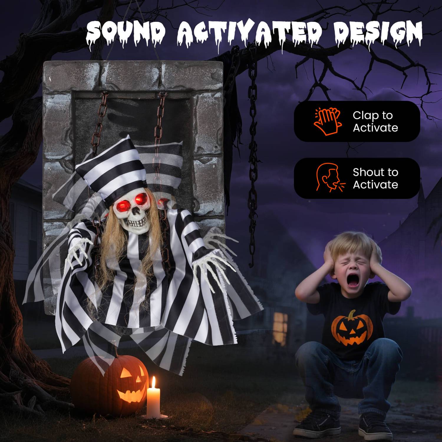 Costway HCST09278 Outdoor-Halloween-Decor - View #7