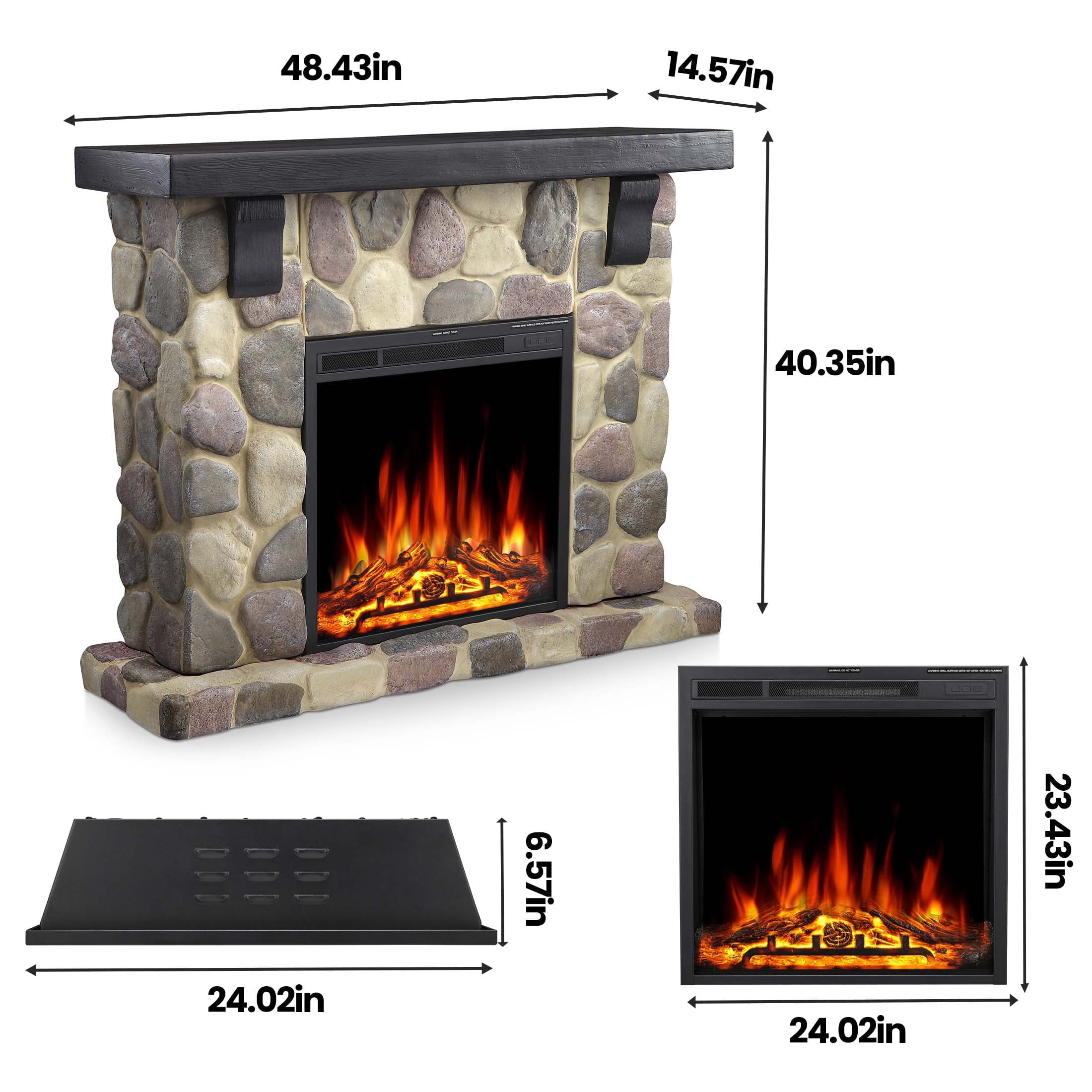 COWSAR Y4928 Electric-Fireplaces - View #6