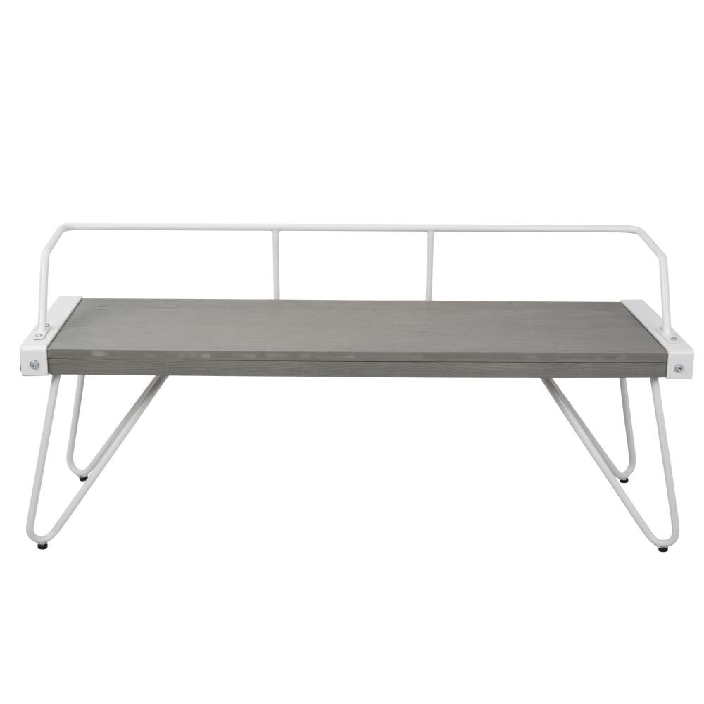 LumiSource DC-STFBEN GY+W bench - View #5