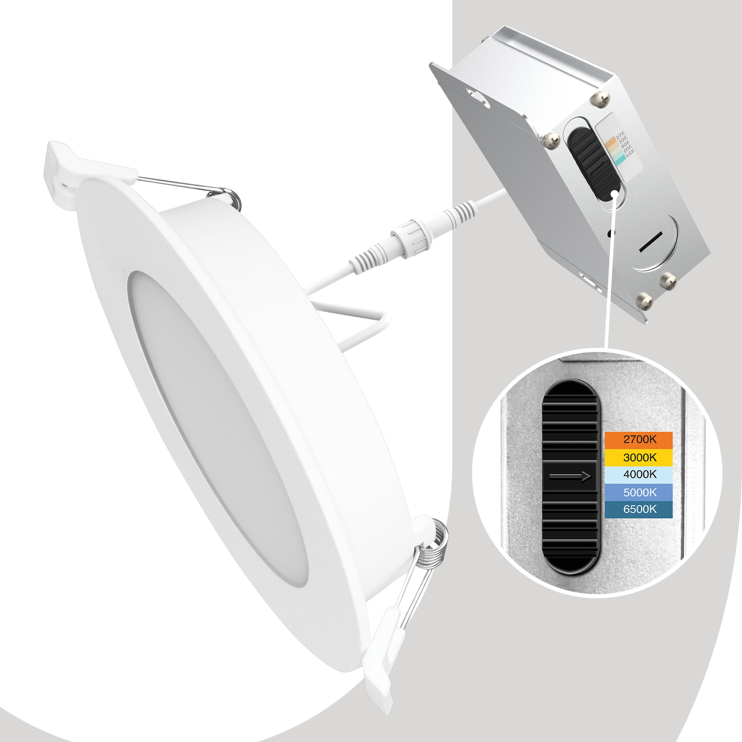 Utilitech LLEDR4XTP/5CCT Led-Retrofit-Downlight - View #3