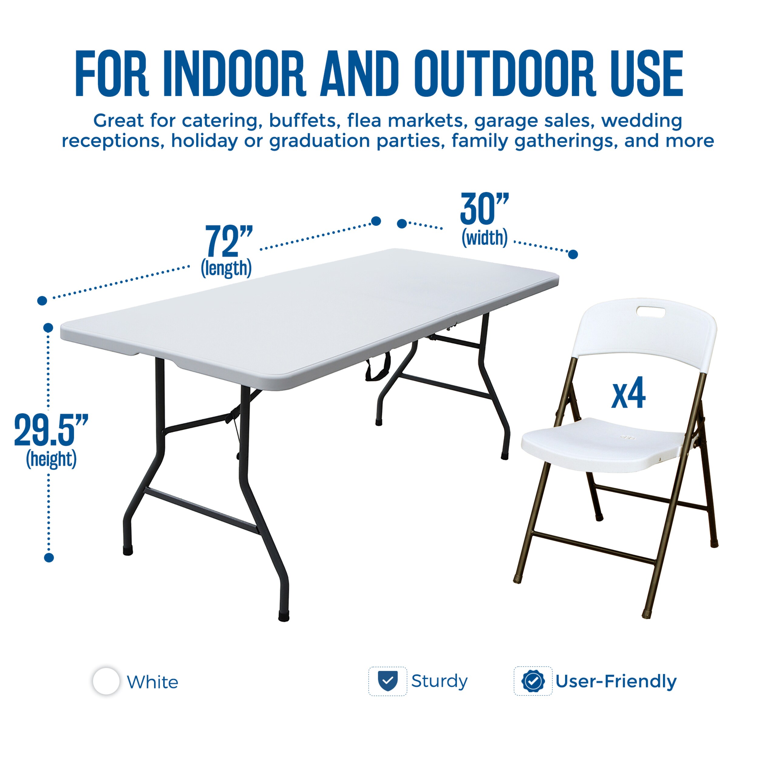 Plastic Development Group 188158 Folding-Tables - View #2
