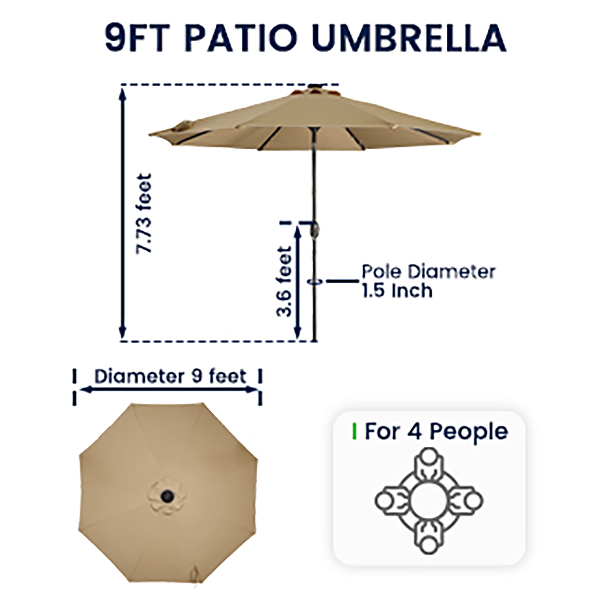 CASAINC YH-OB-OTU009CF Umbrellas-2 - View #11