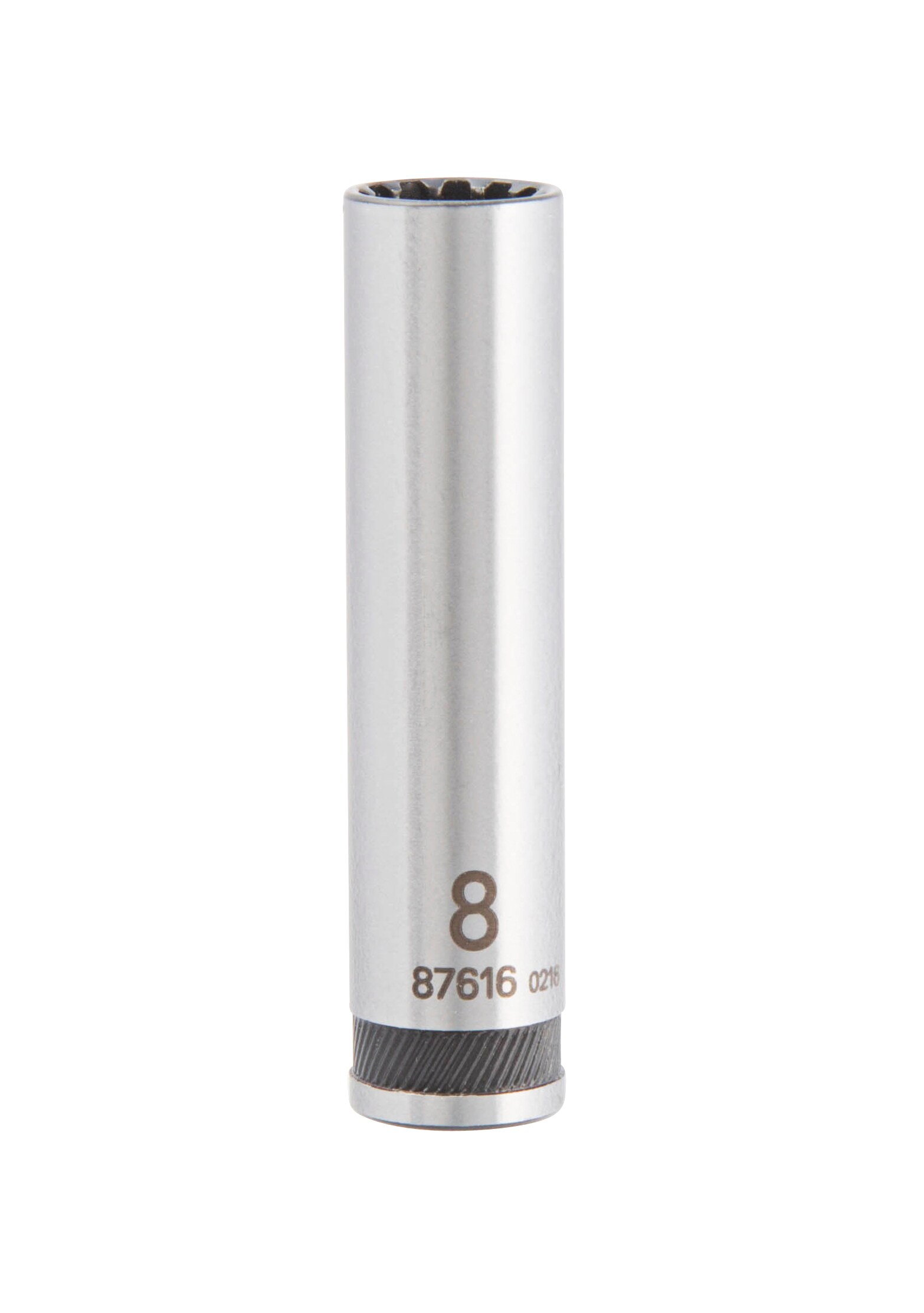 Kobalt Universal Metric 1/4-in Drive Spline 8mm Deep Socket