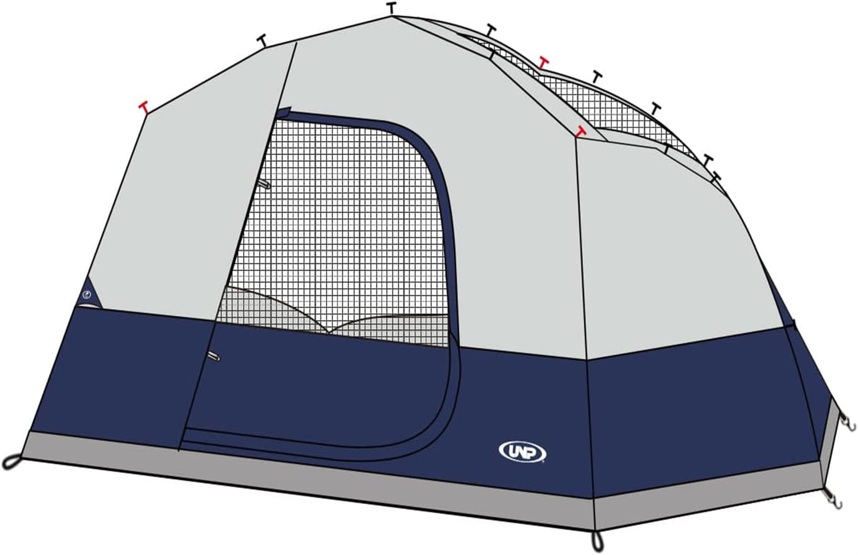 Damerin KK59F Tents Polyester 5 -Person Tent