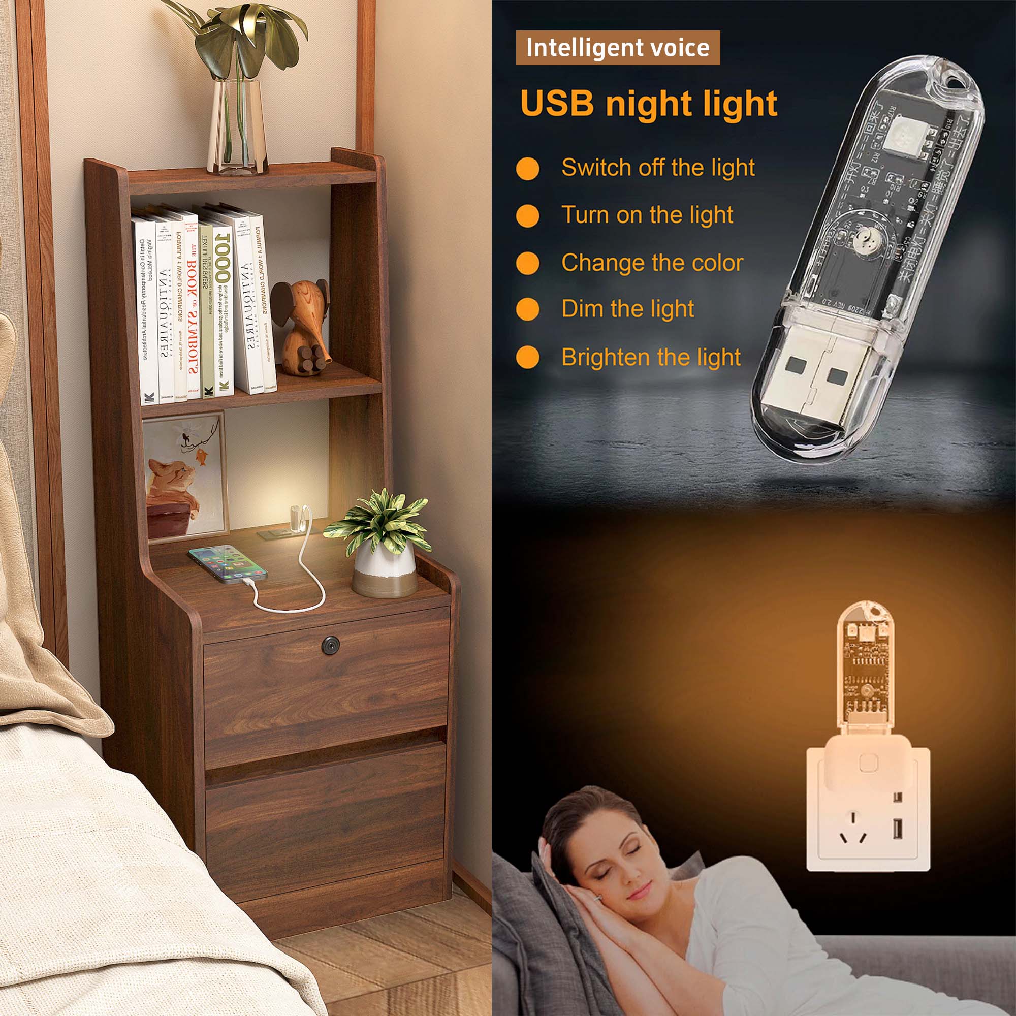 Sunrinx MG12-IF-41 nightstands - View #2