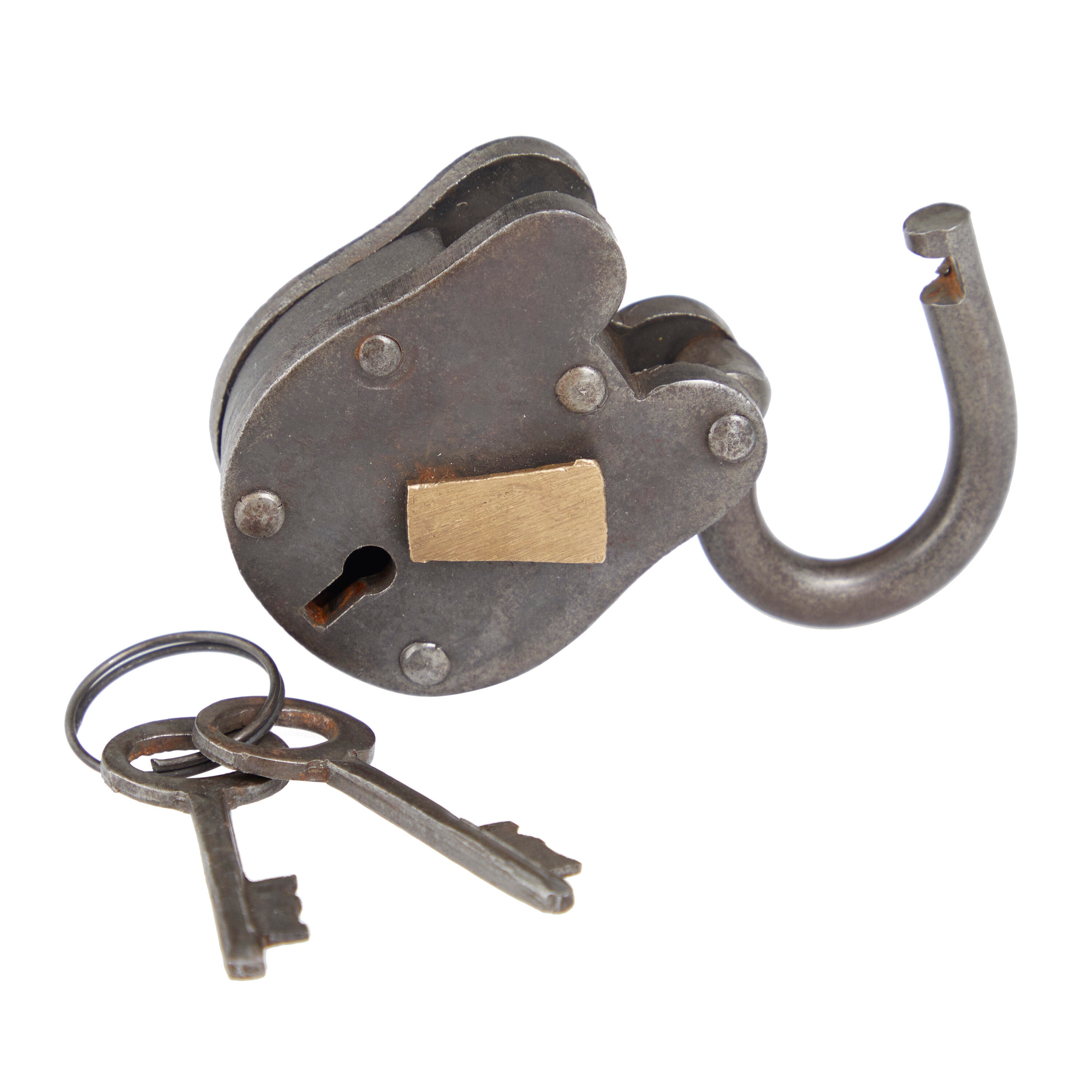 Vintage BRASS Padlock - Lock with Key - Brass Made - Best Collection (3056)