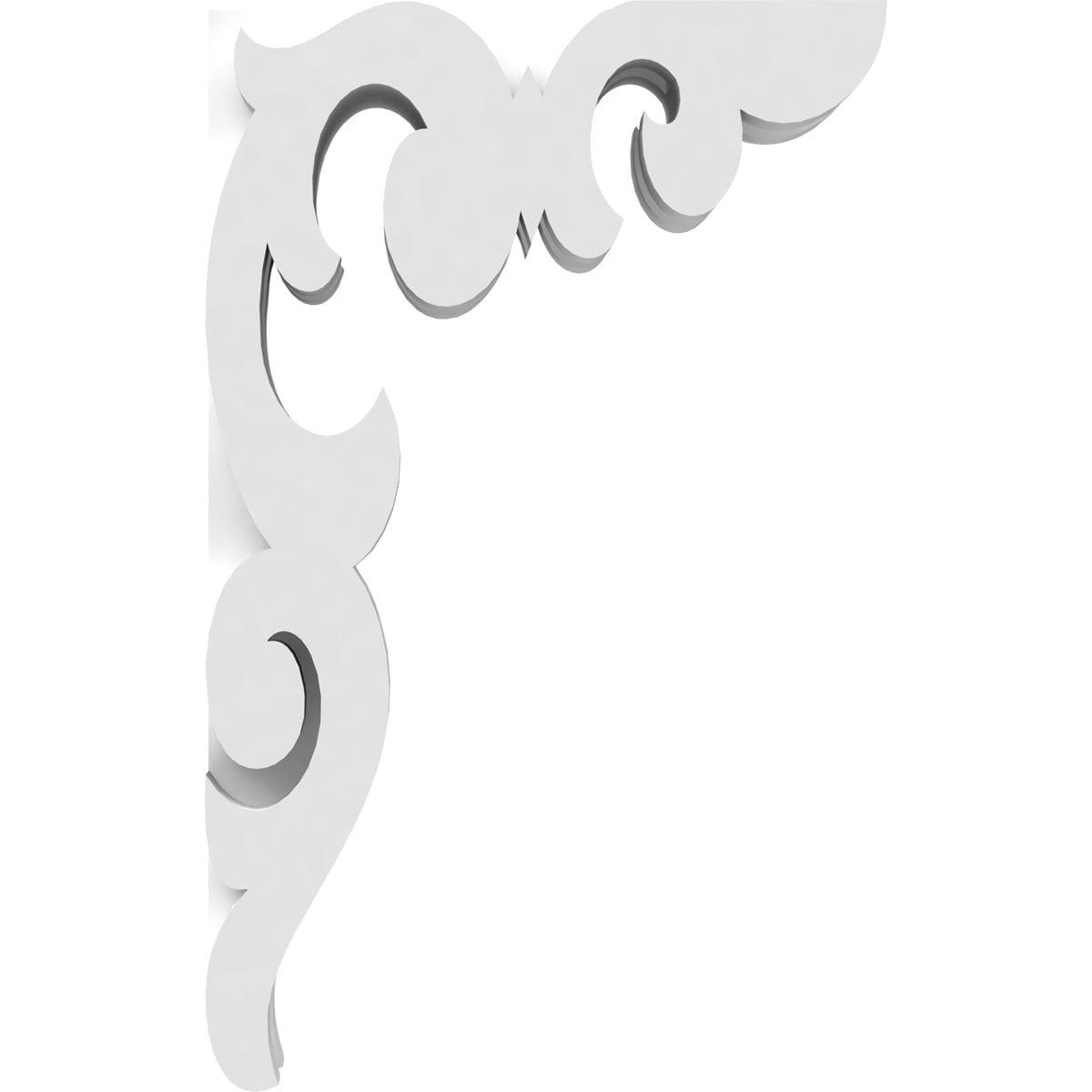 Ekena Millwork CORP01X05X08KD corbels - View #3