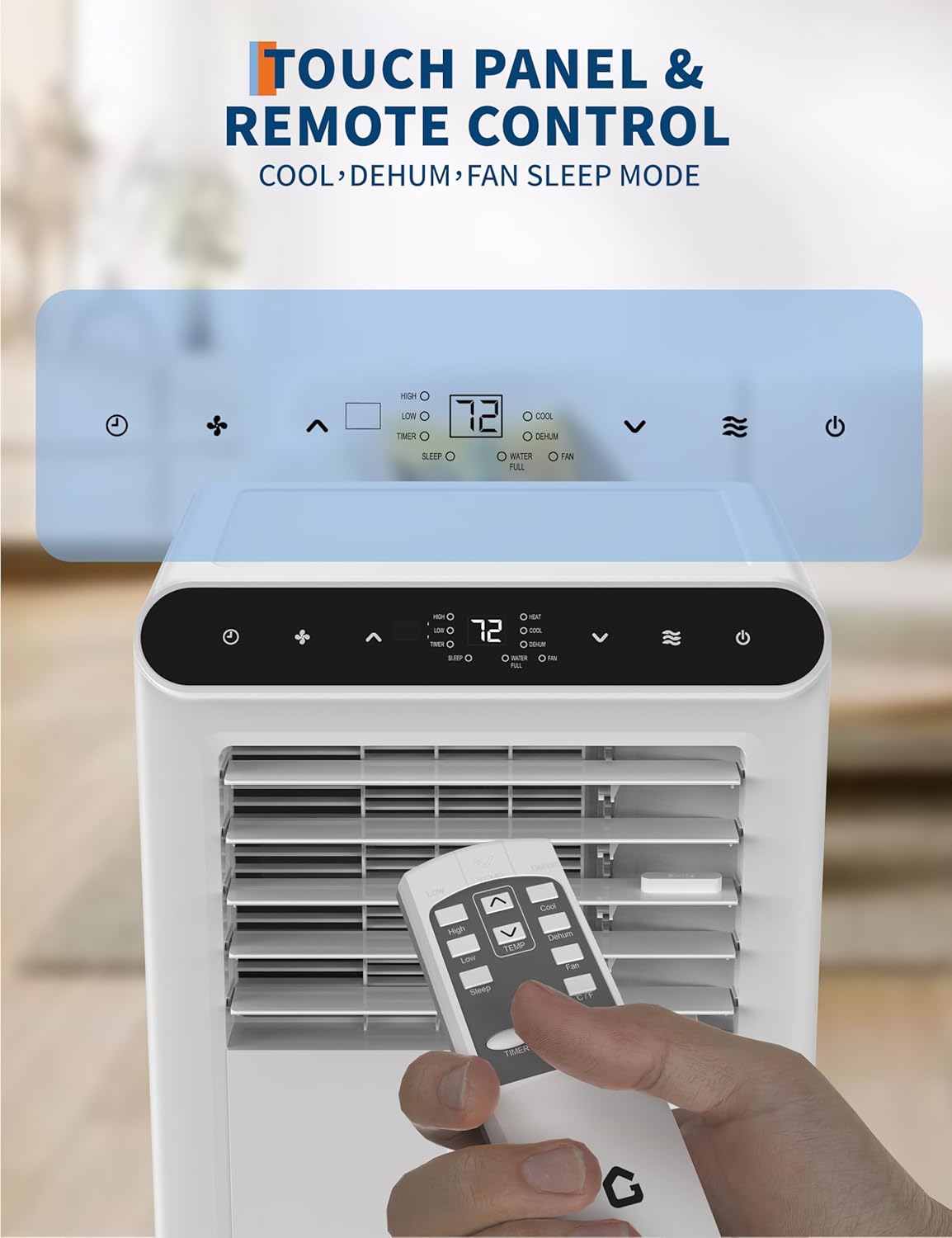 Qeetex LXLS2-PHK-337HCRDY Portable-Air-Conditioners - View #4