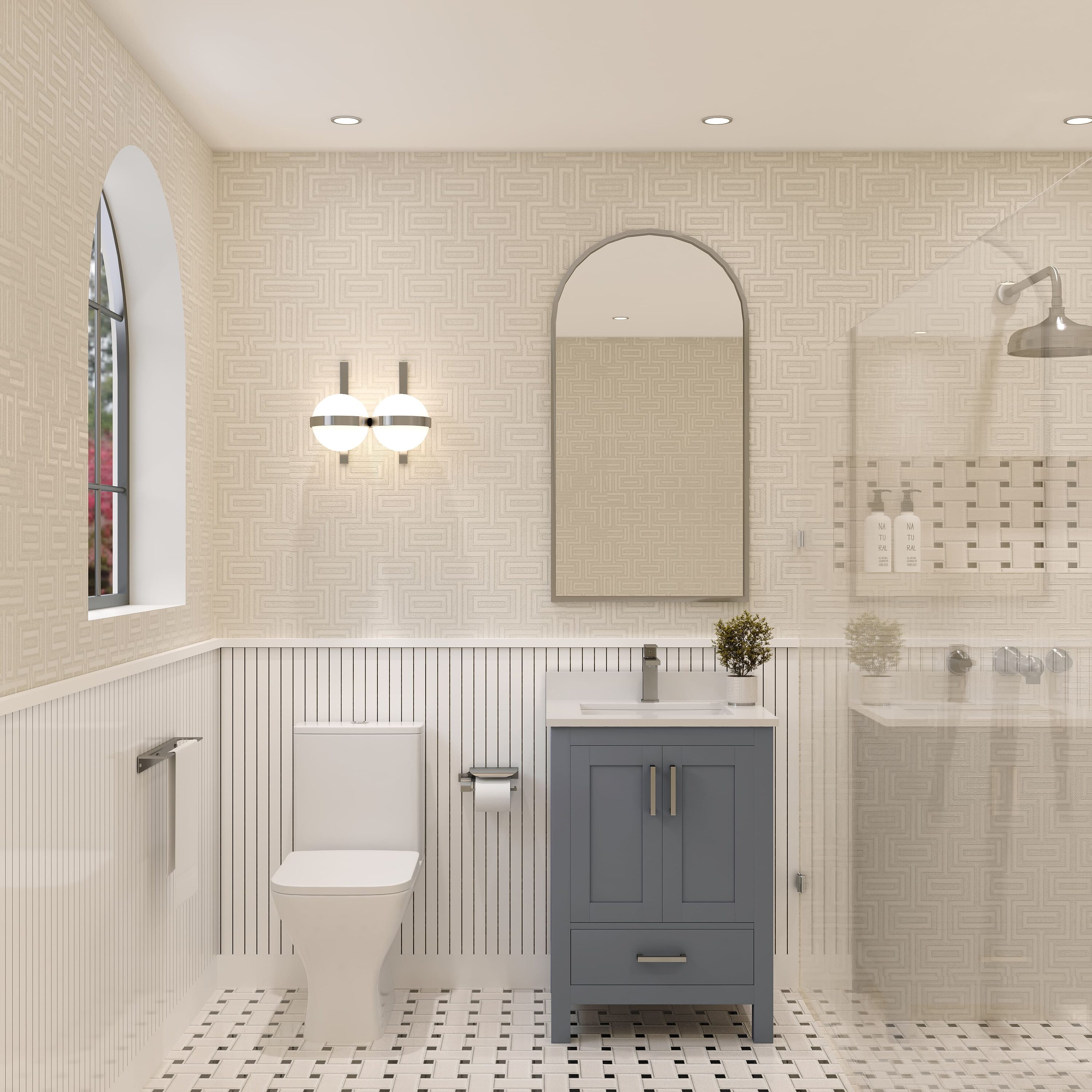 Ayna Decors AVR72CG3002 Bath-Vanity-Combo - View #5