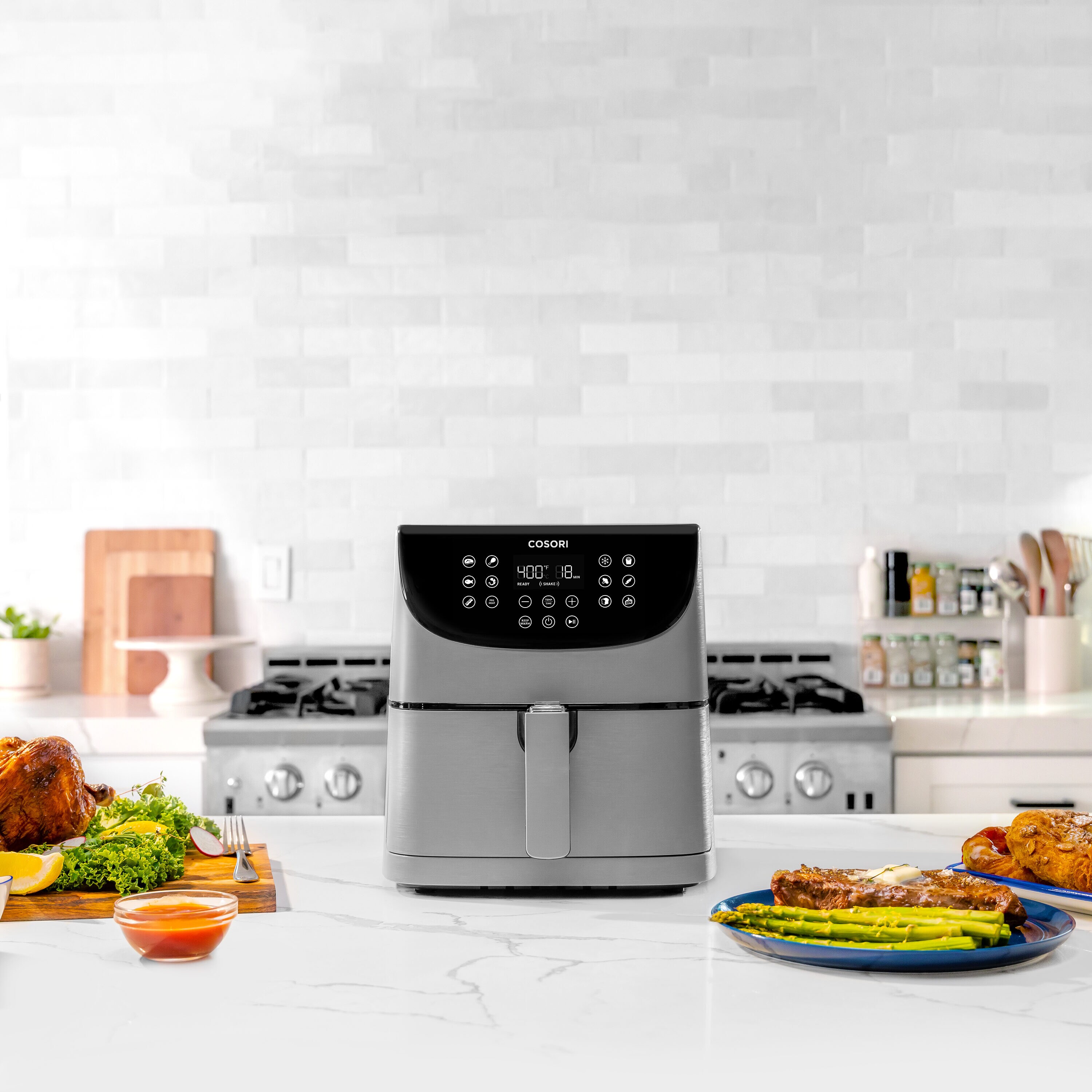 Cosori 5.8-Quart White Air Fryer at