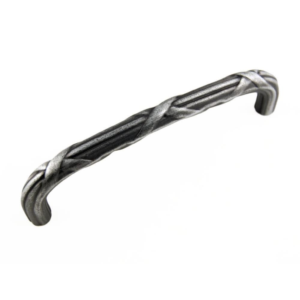 RK International CP 857-DN 5-in , Distressed nickel Arch Bar Drawer Pulls