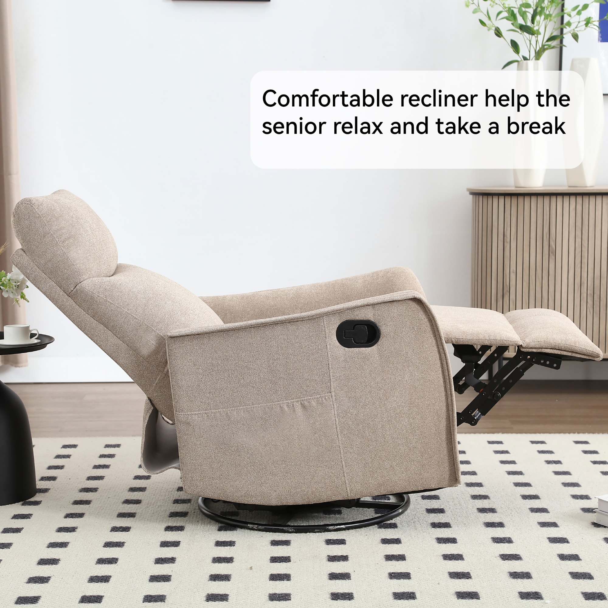 Sumyeg WF-MMER-004 GREY recliners - View #6