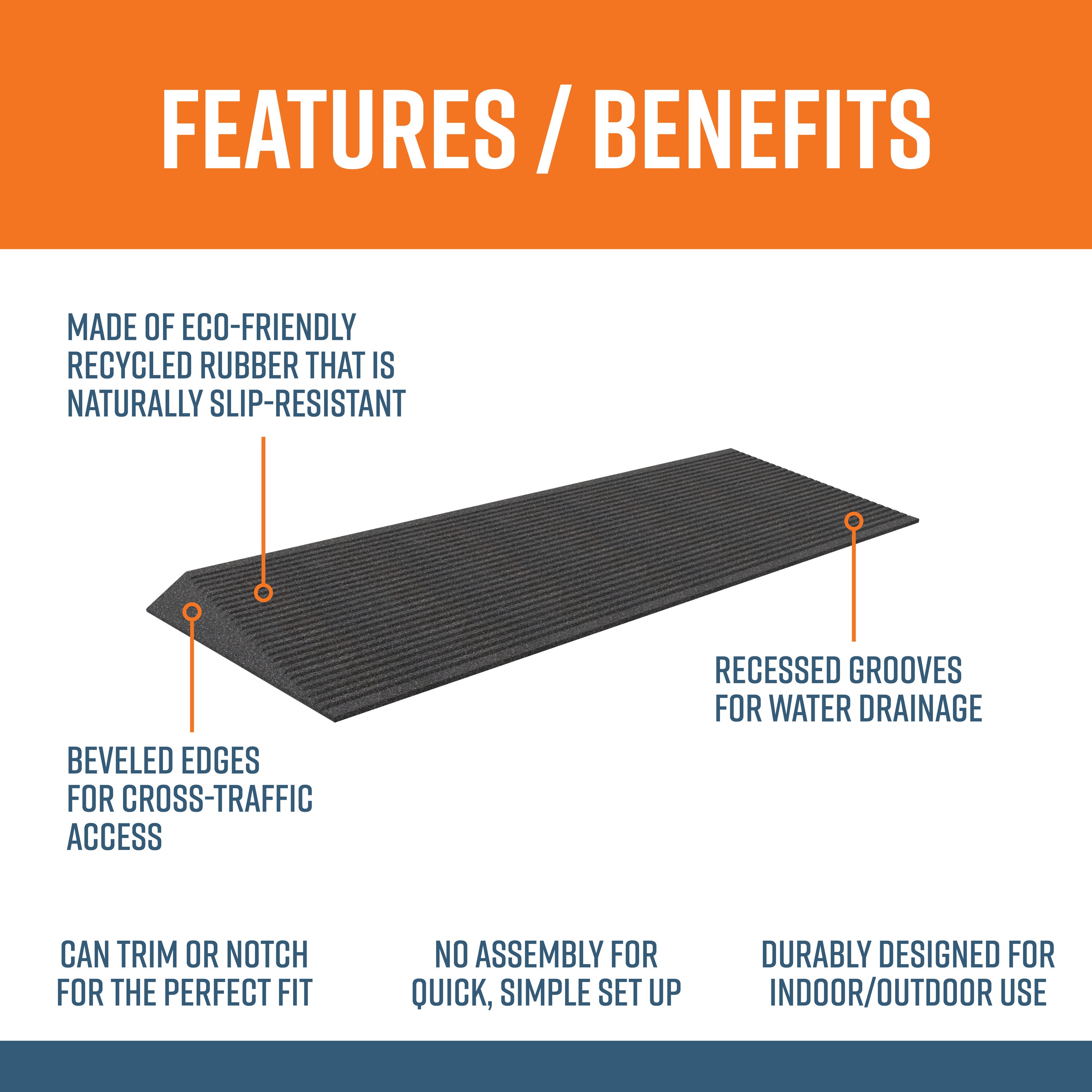 EZ-ACCESS TAEMBLK01 1.5 Access-Ramps - View #2