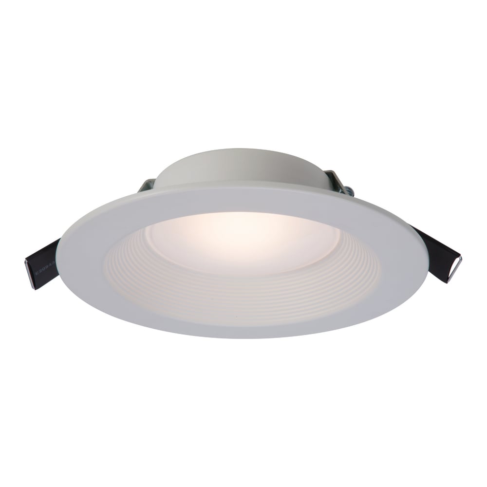 HALO White 4-in 665-Lumen Switchable Round Dimmable LED Canless