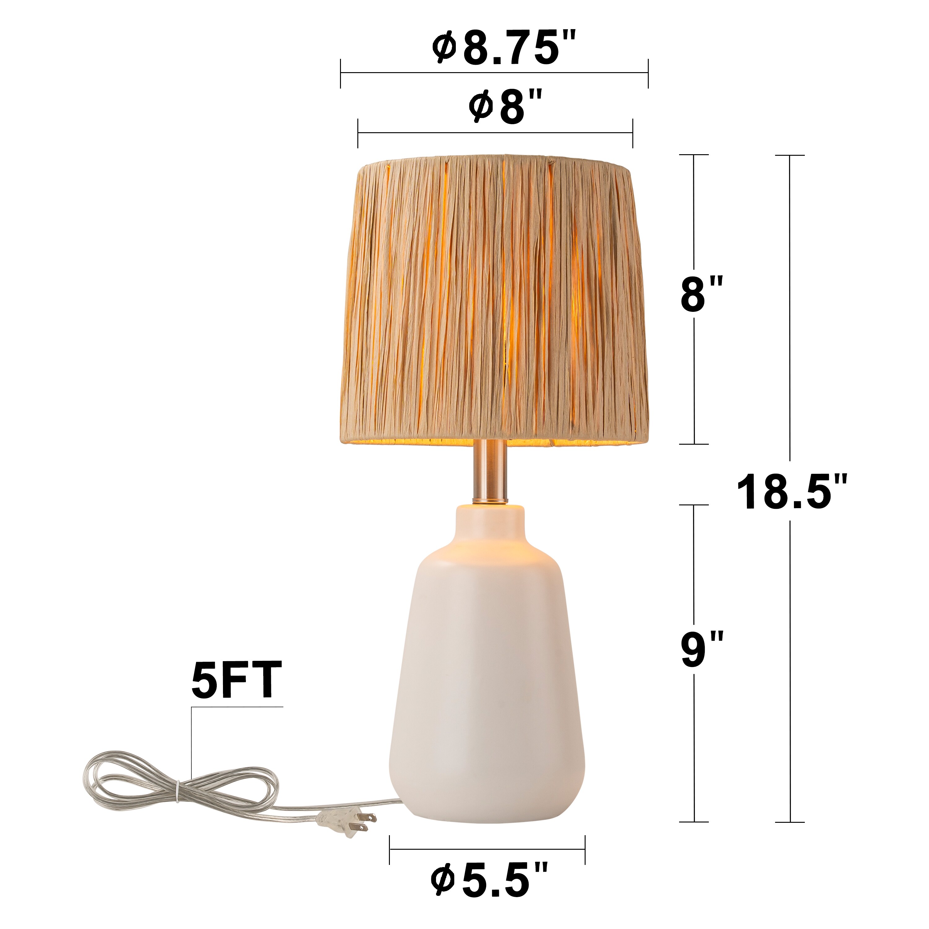 C Cattleya LCA2495-WS Table-Lamps - View #5