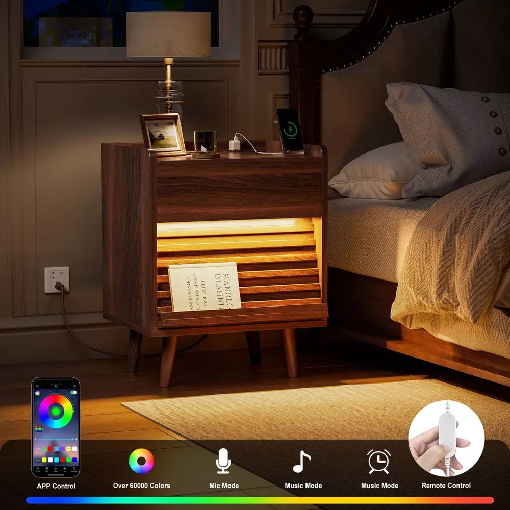 Aok Garden LWP-DF-HNW007WA nightstands - View #3