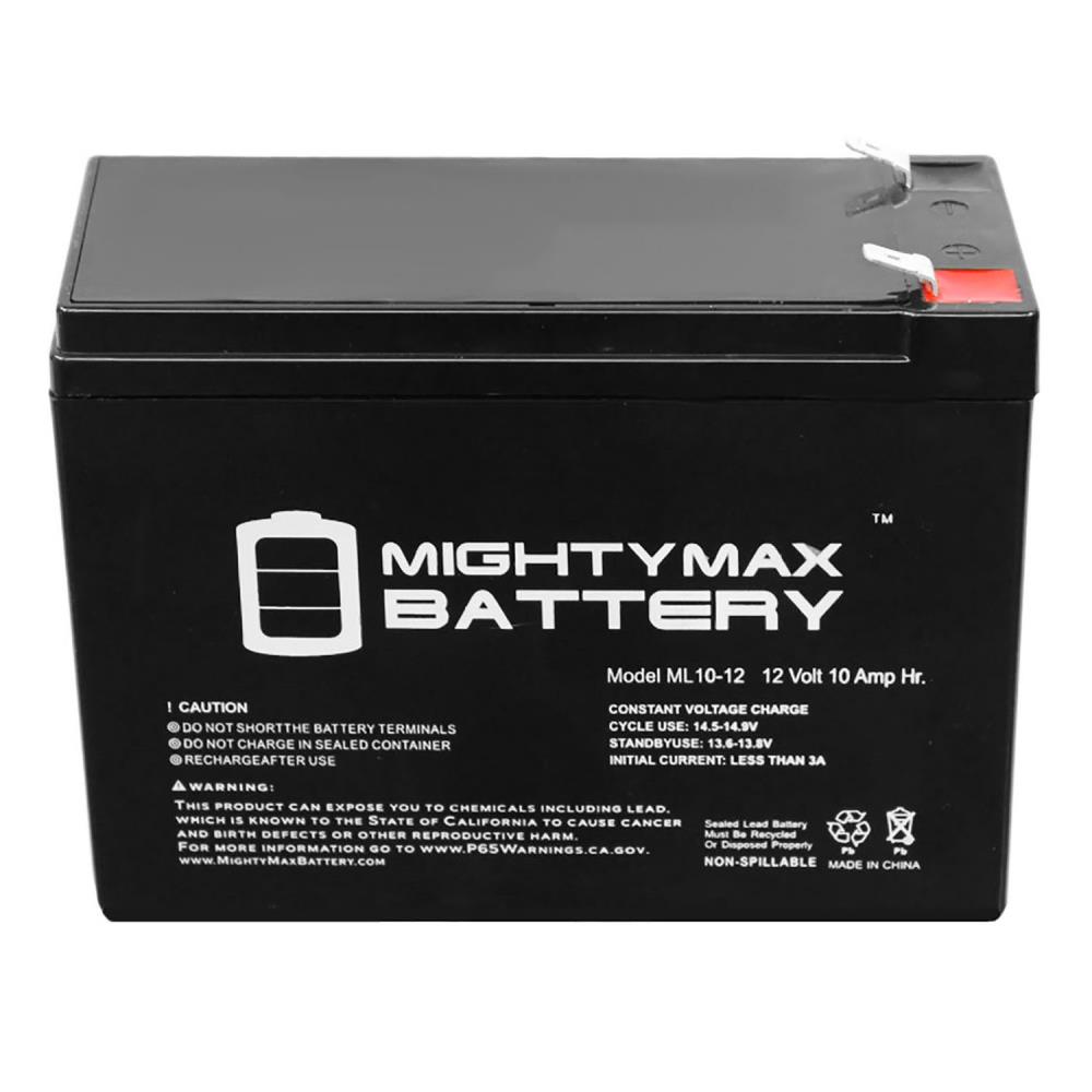 Mighty Max Battery ML10-12 Device-Replacement-Batteries - View #2