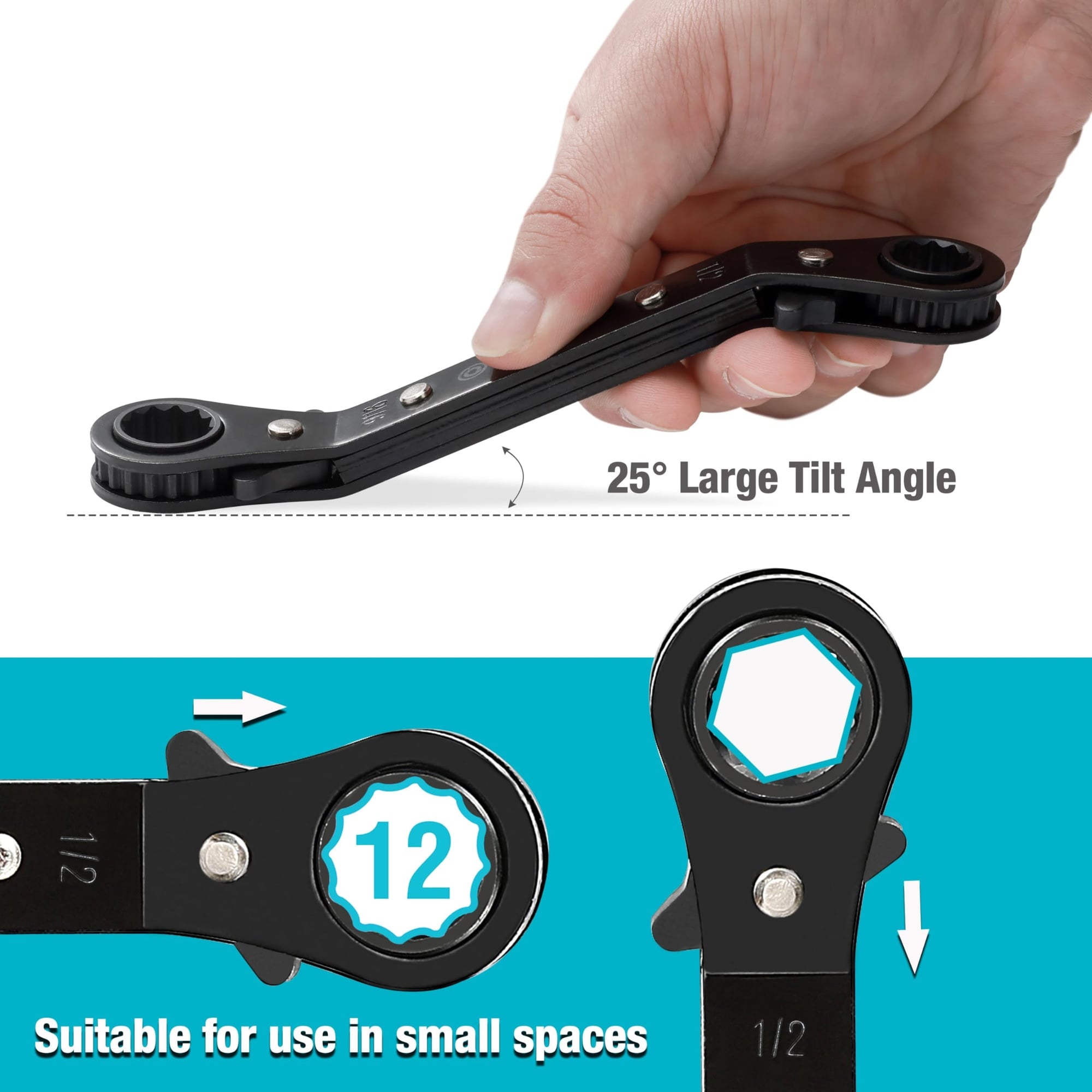 Linder Group Inc L3MX3YNA Ratcheting-Wrench-Sets - View #4