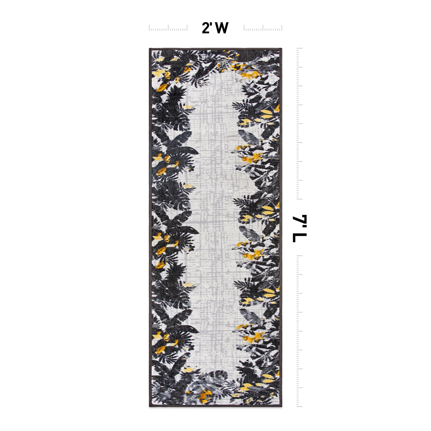 World Rug Gallery 9019GRAY2X7 rugs - View #4