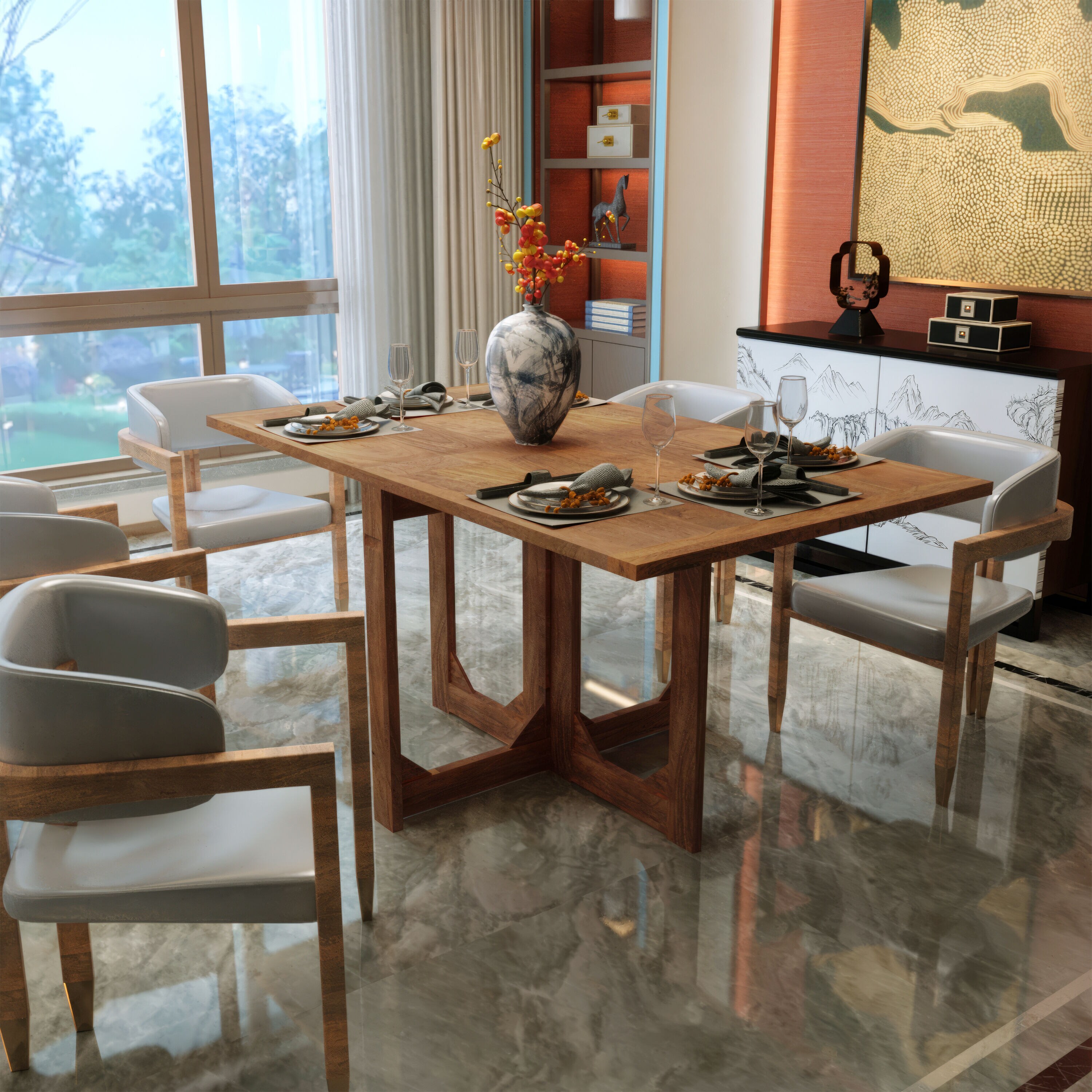 Benzara UPT-294094 Dining-Tables - View #7