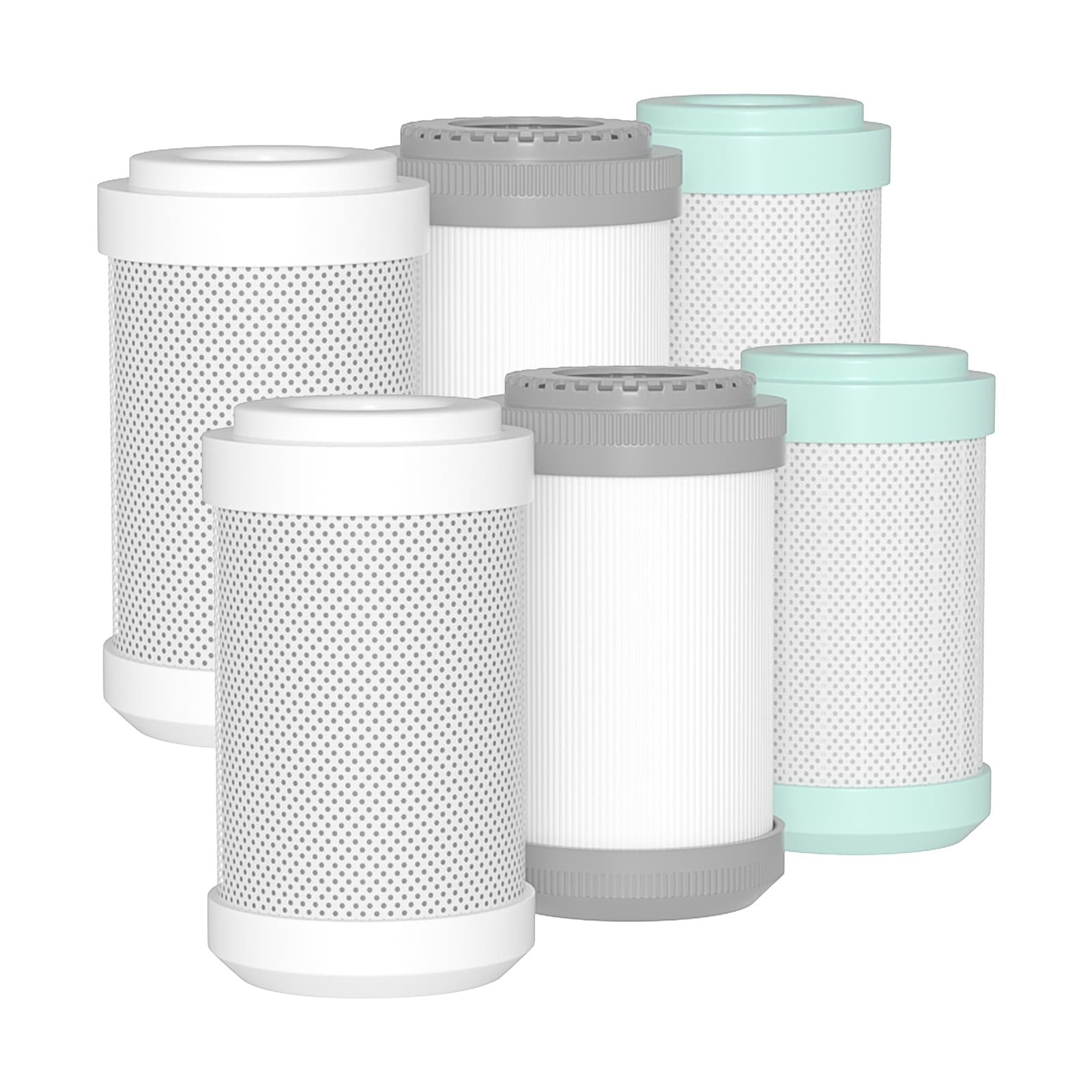 Glacier Fresh Replacement cartridges for RV Water Filter System 3-Stage 2-Pack