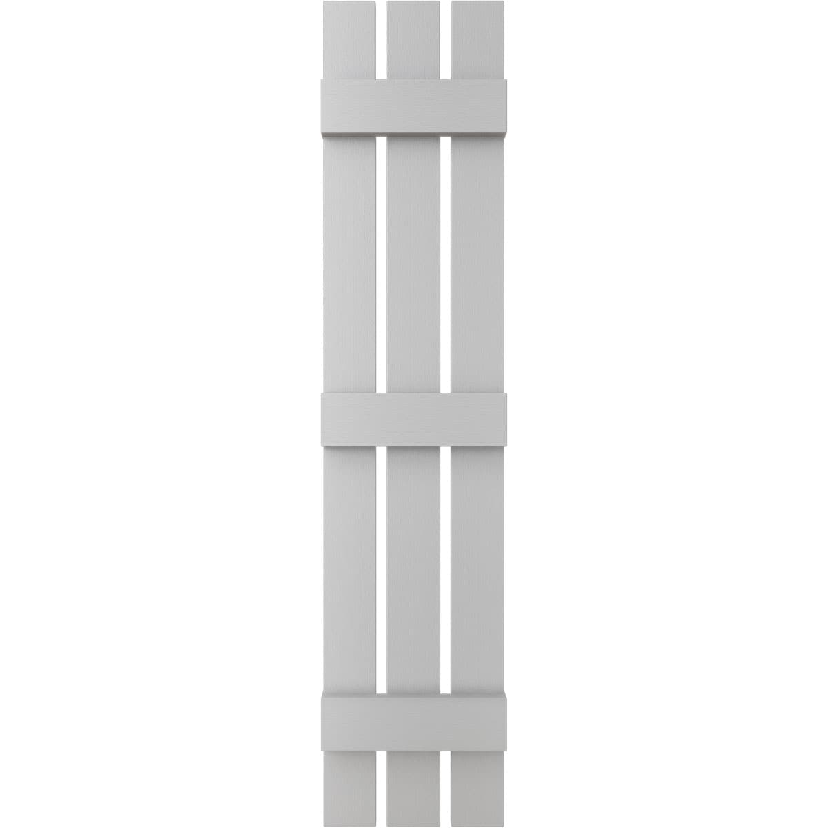 Ekena Millwork LS3C12X08100PG 12-in W x 81-in H Paintable Paintable/Stainable Board and batten Spaced Exterior Shutters ( 2 -Pack )