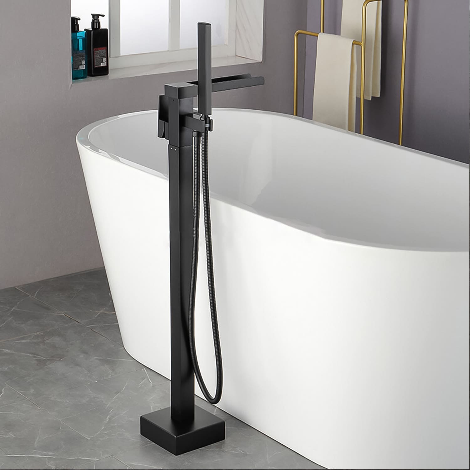Maincraft HHK018MB Roman-Tub-Faucets - View #3