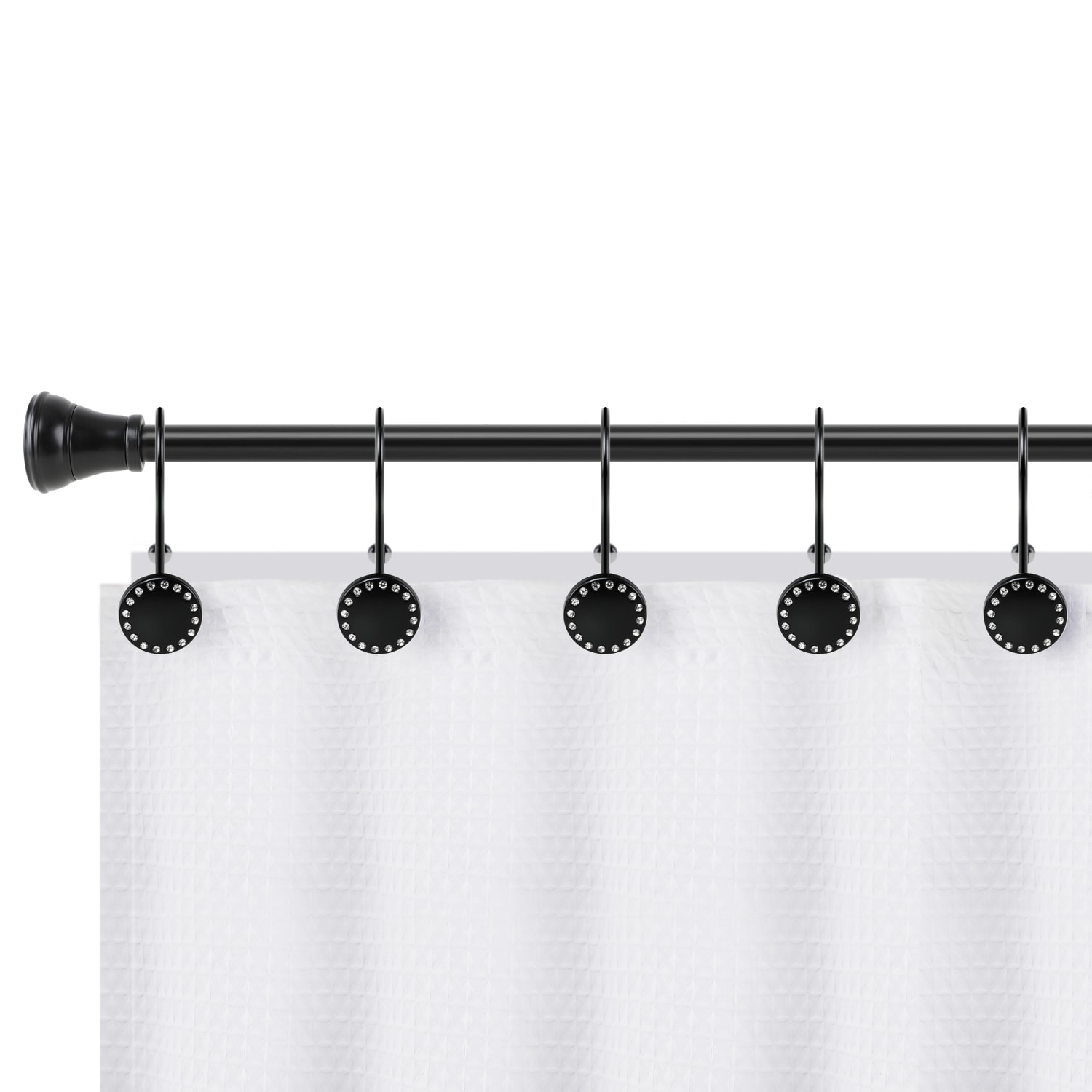 Utopia Alley HK19BK Shower-Rings-Hooks - View #6