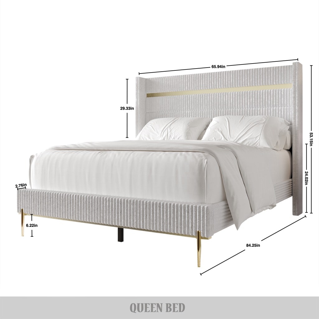 CasePiece C8406QUB-WT-VV beds - View #6