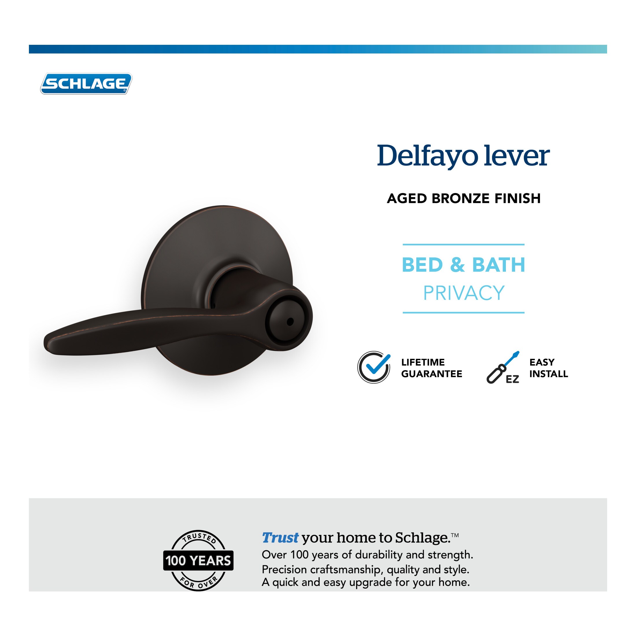 Schlage F40 DEL 716 Door-Handles - View #7