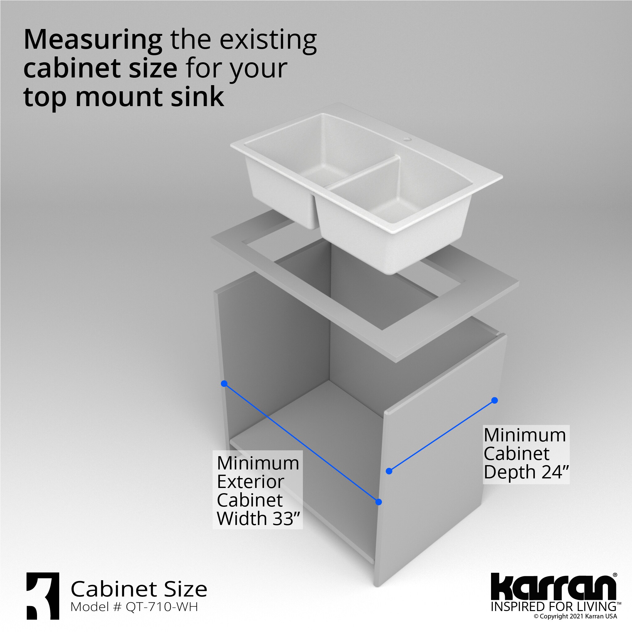 Karran QT-710-WH-PK1 Kitchen-Sinks - View #12