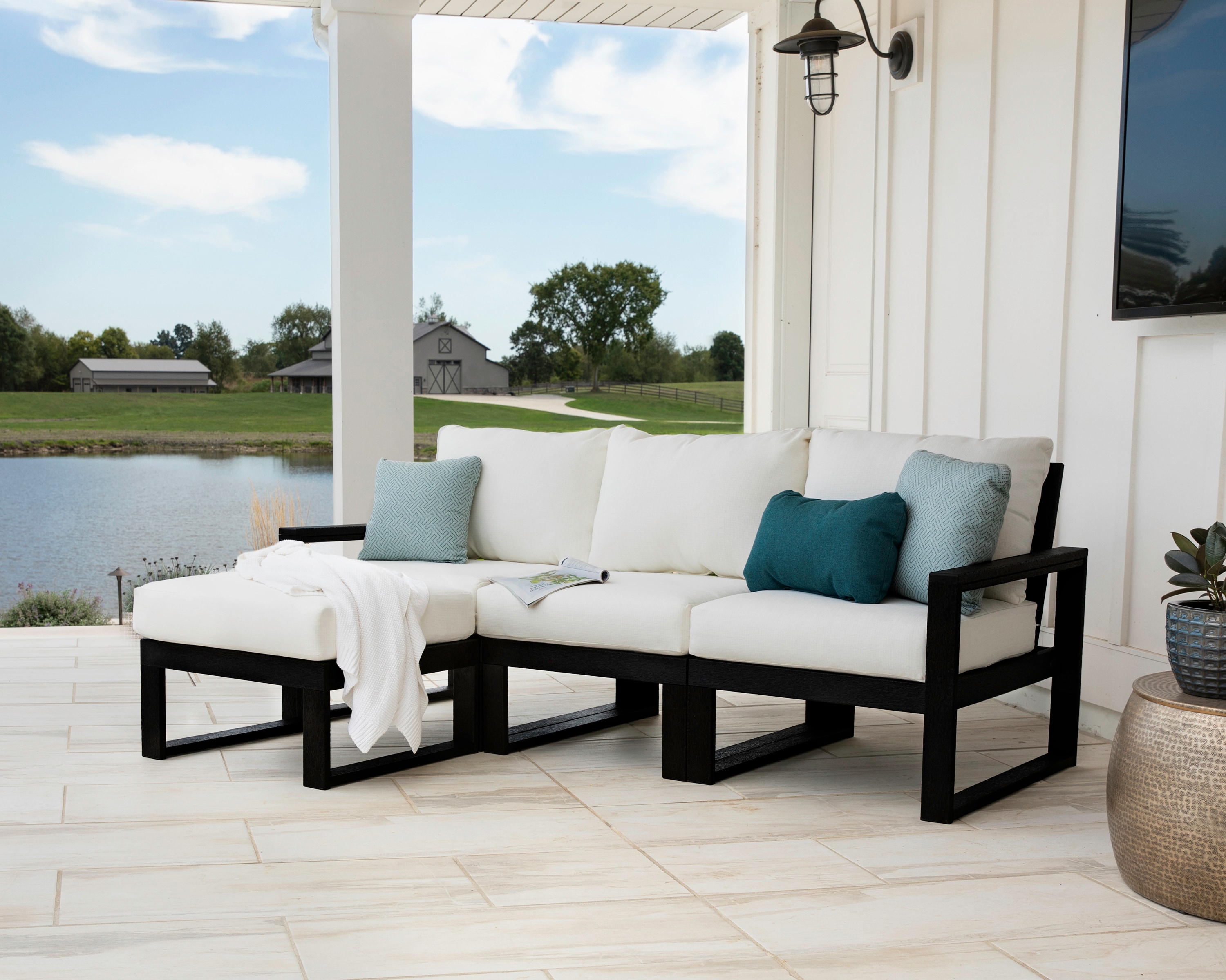 POLYWOOD PWS524-2-GY152939 Patio-Conversation-Sets - View #2