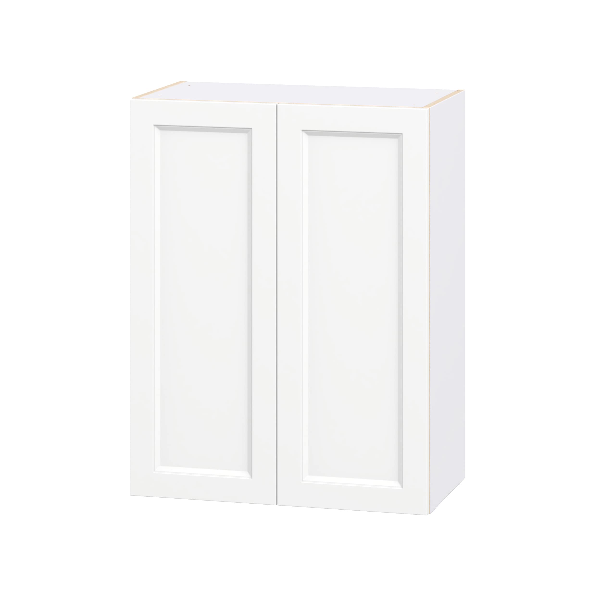 Hugo&Borg Riviera 27-in W x 35-in H x 14.75-in D Bright White Painted Wall Fully Assembled Cabinet Recessed Panel Shaker