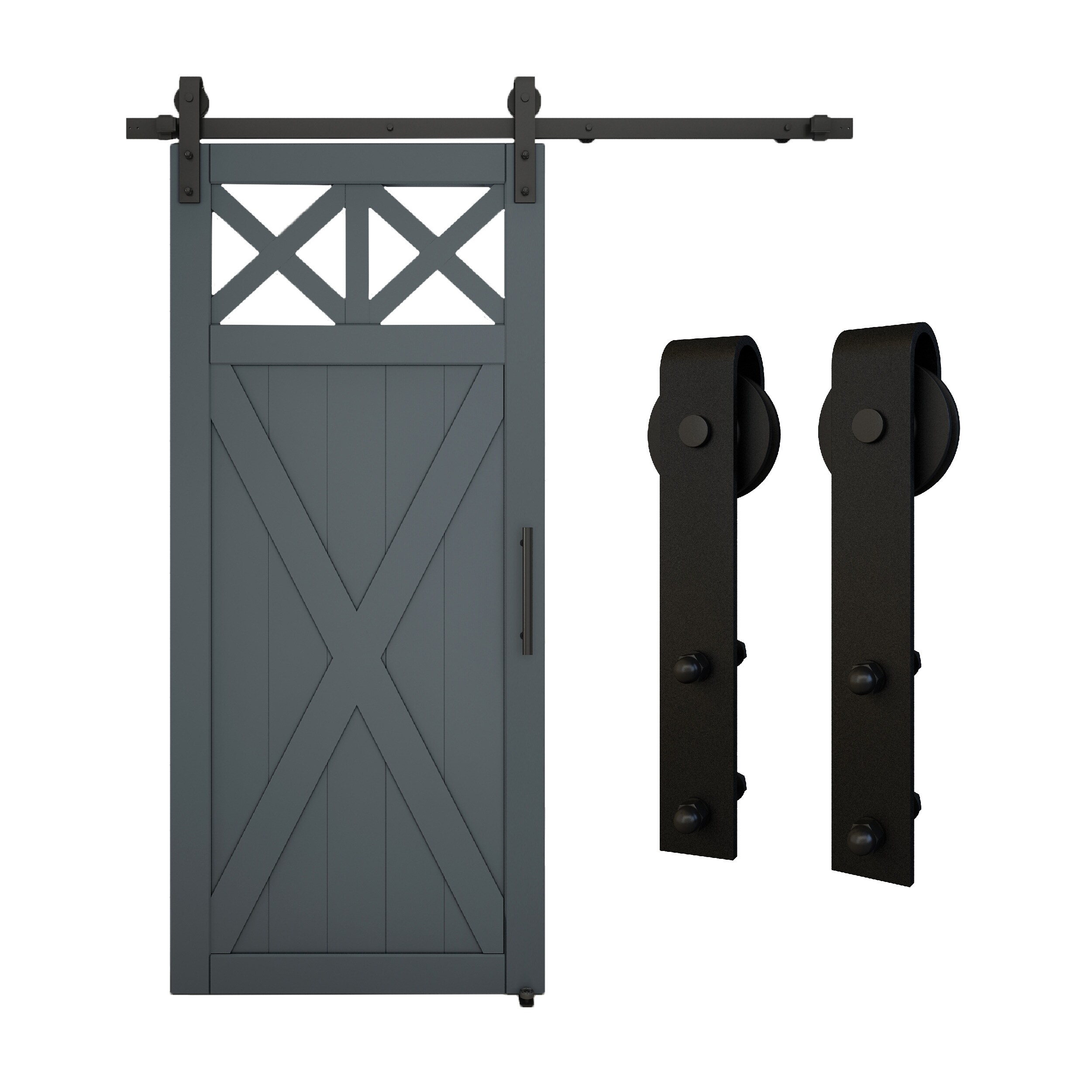 National Hardware N700-005 Barn-Door-Roller-Kits - View #9